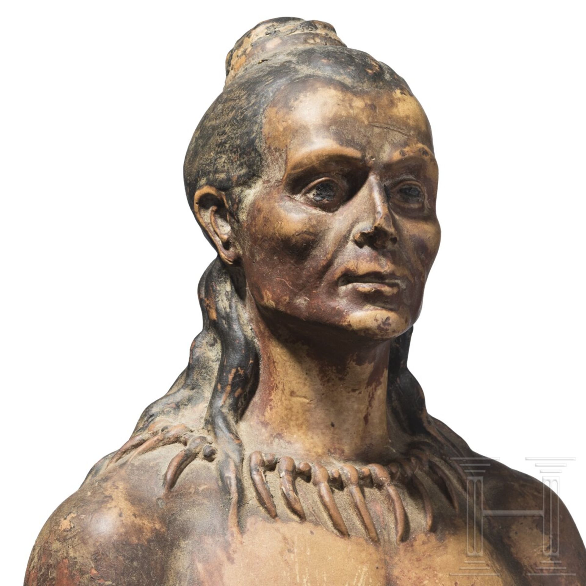 Vittorio Güttner (1869 - 1935), Büste des Winnetou - Bild 4 aus 4