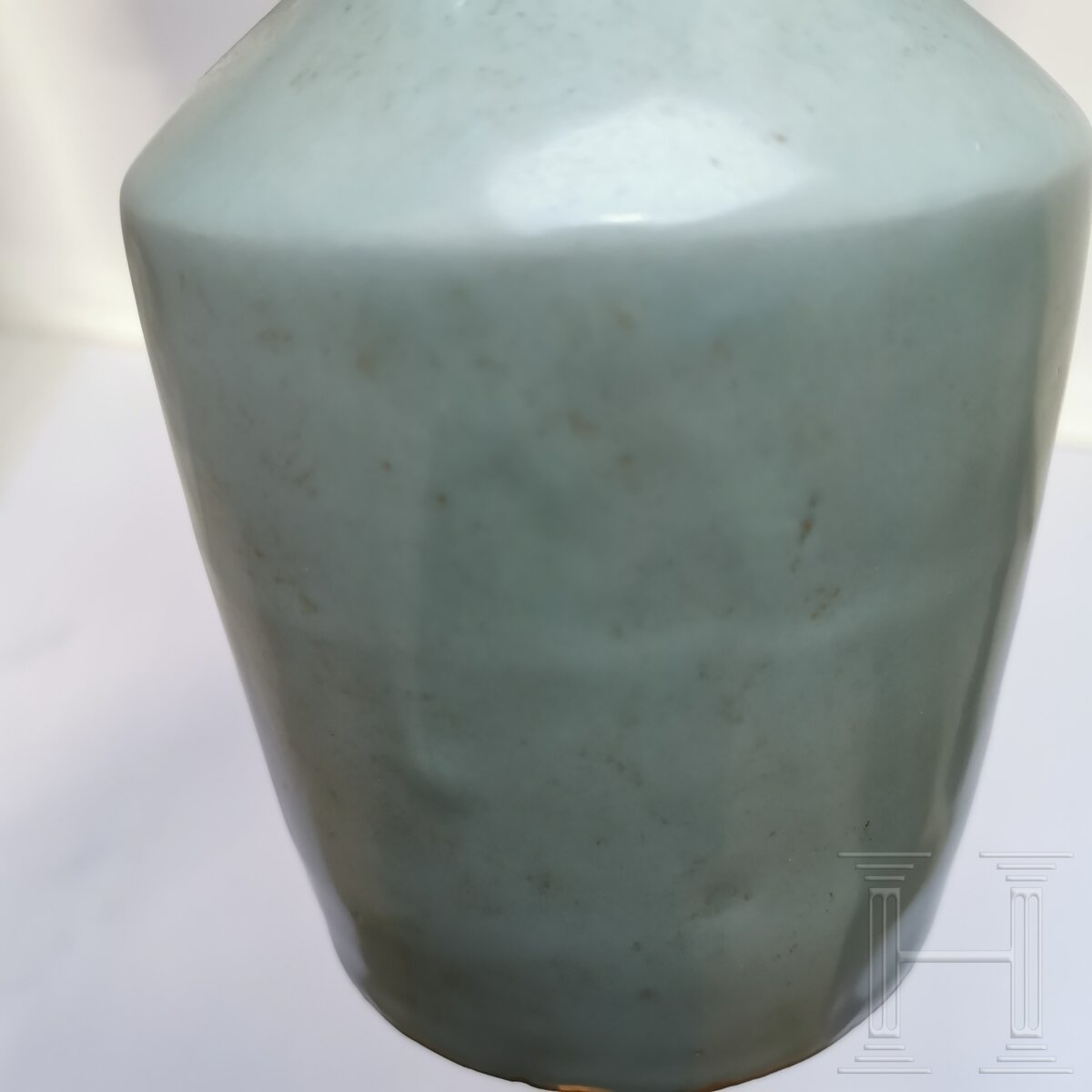 Longquan-Seladon-Mallet-Vase "Kinuta", China, wohl südliche Song-Dynastie - Image 14 of 15