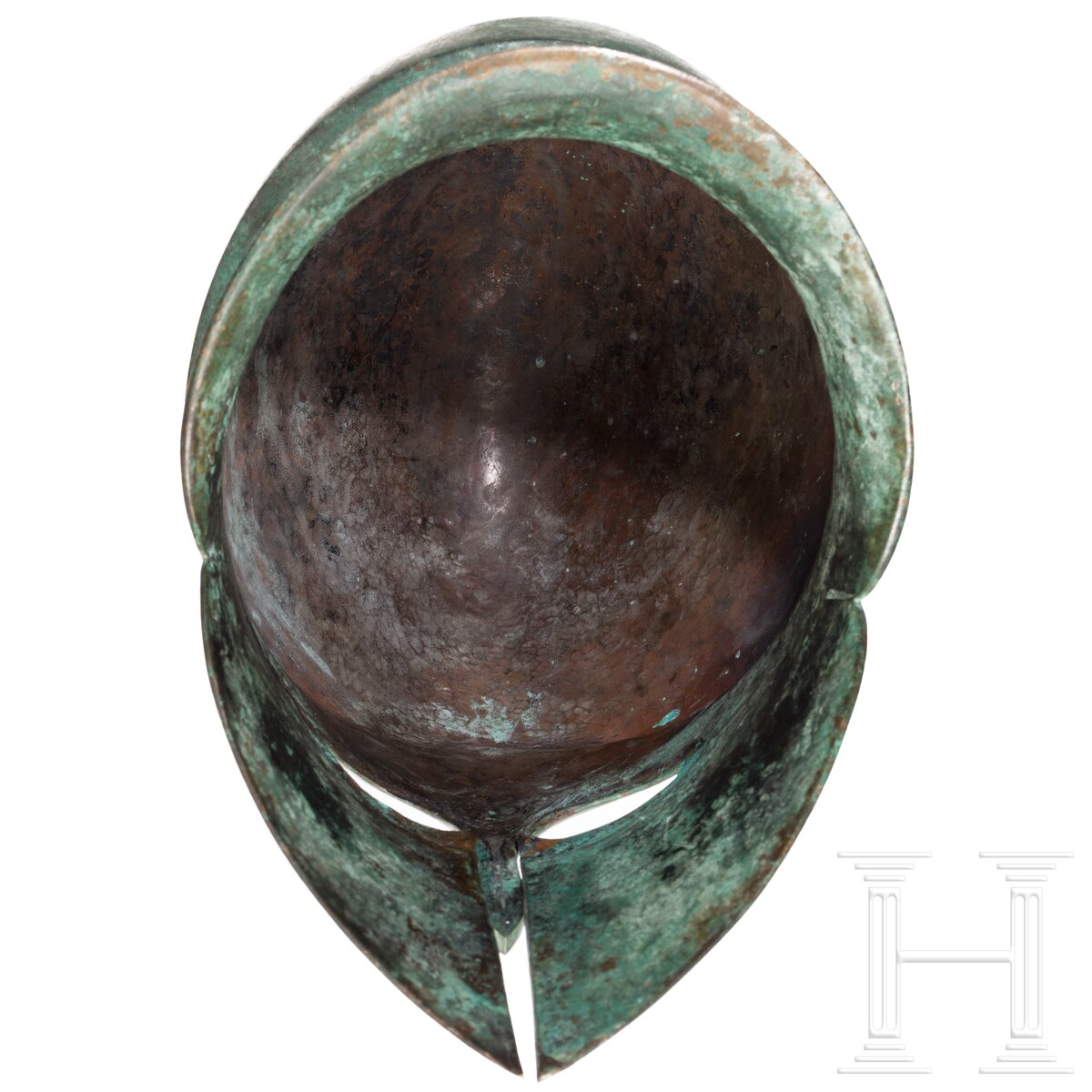 Hochwertige Kopie eines korinthischen Helmes aus Bronze - Image 5 of 6