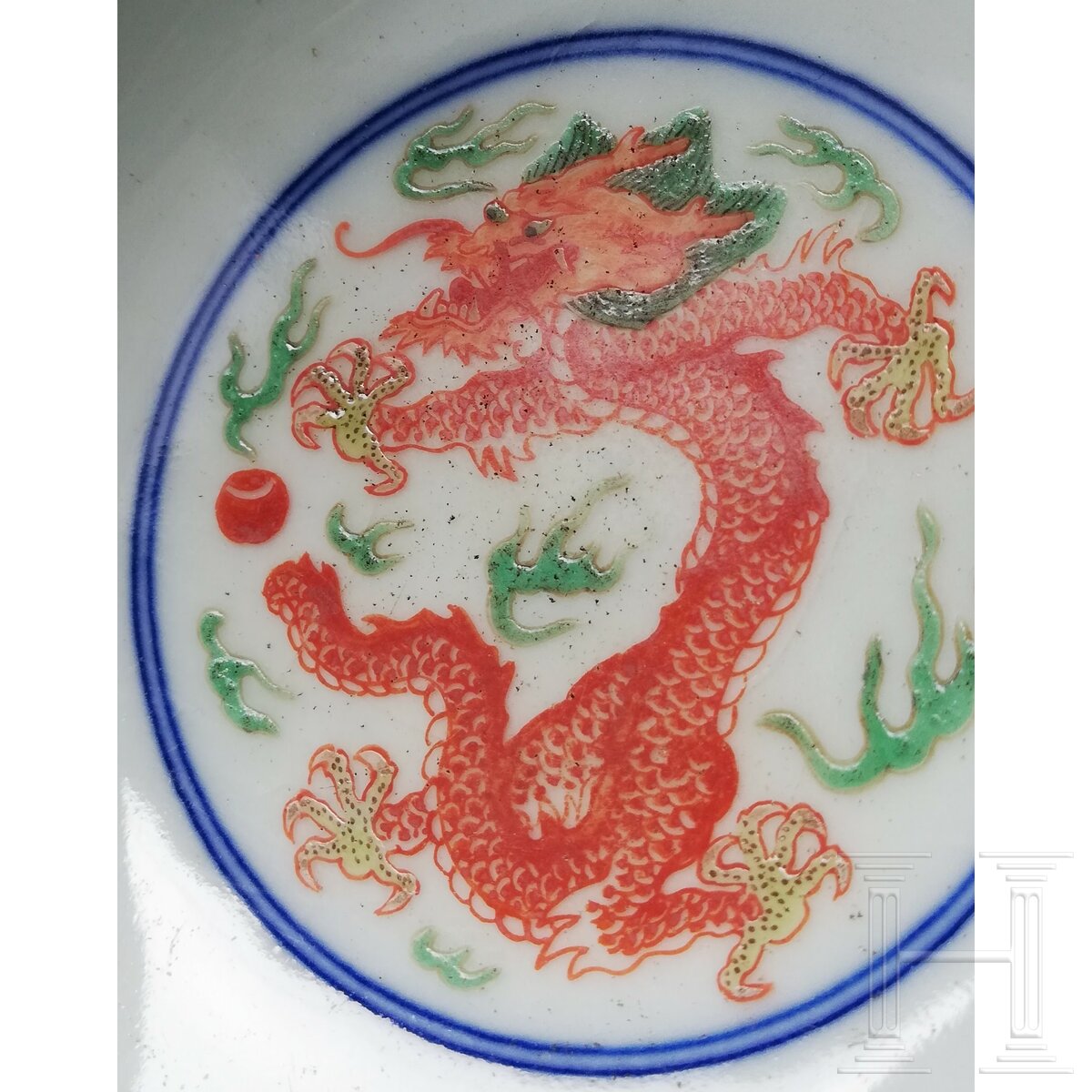Doucai-Drachenschale mit Kangxi-Marke, wohl aus dieser Epoche - Image 20 of 20