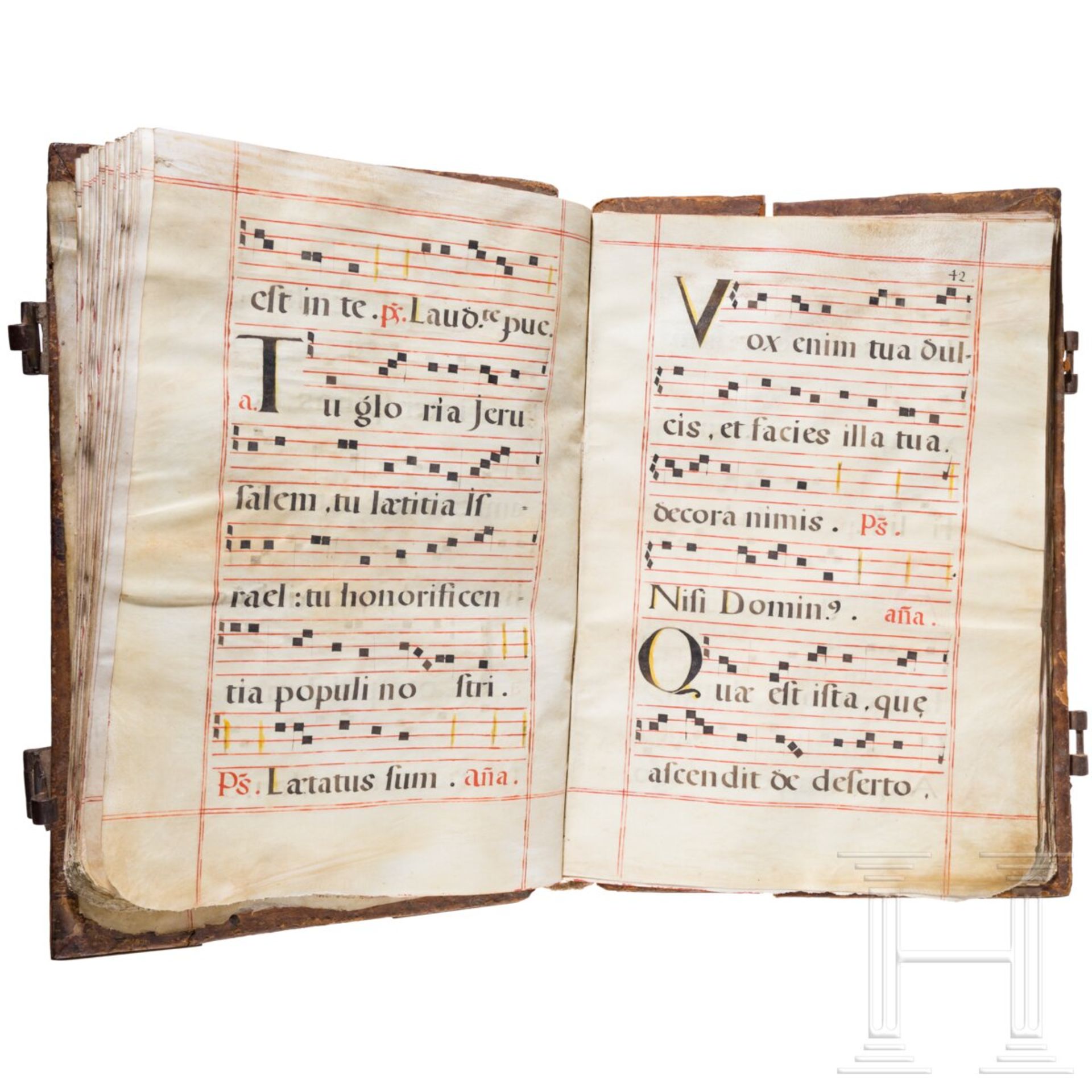Missale Romanum, Handschrift auf Pergament, Spanien, 16./17. Jhdt. - Image 3 of 6
