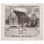 "Das Hexenhaus von Bamberg", Kupferstich, 1627