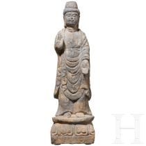 Steinerner Shakyamuni-Buddha, China, westliche Wei-Dynastie (535 - 556)