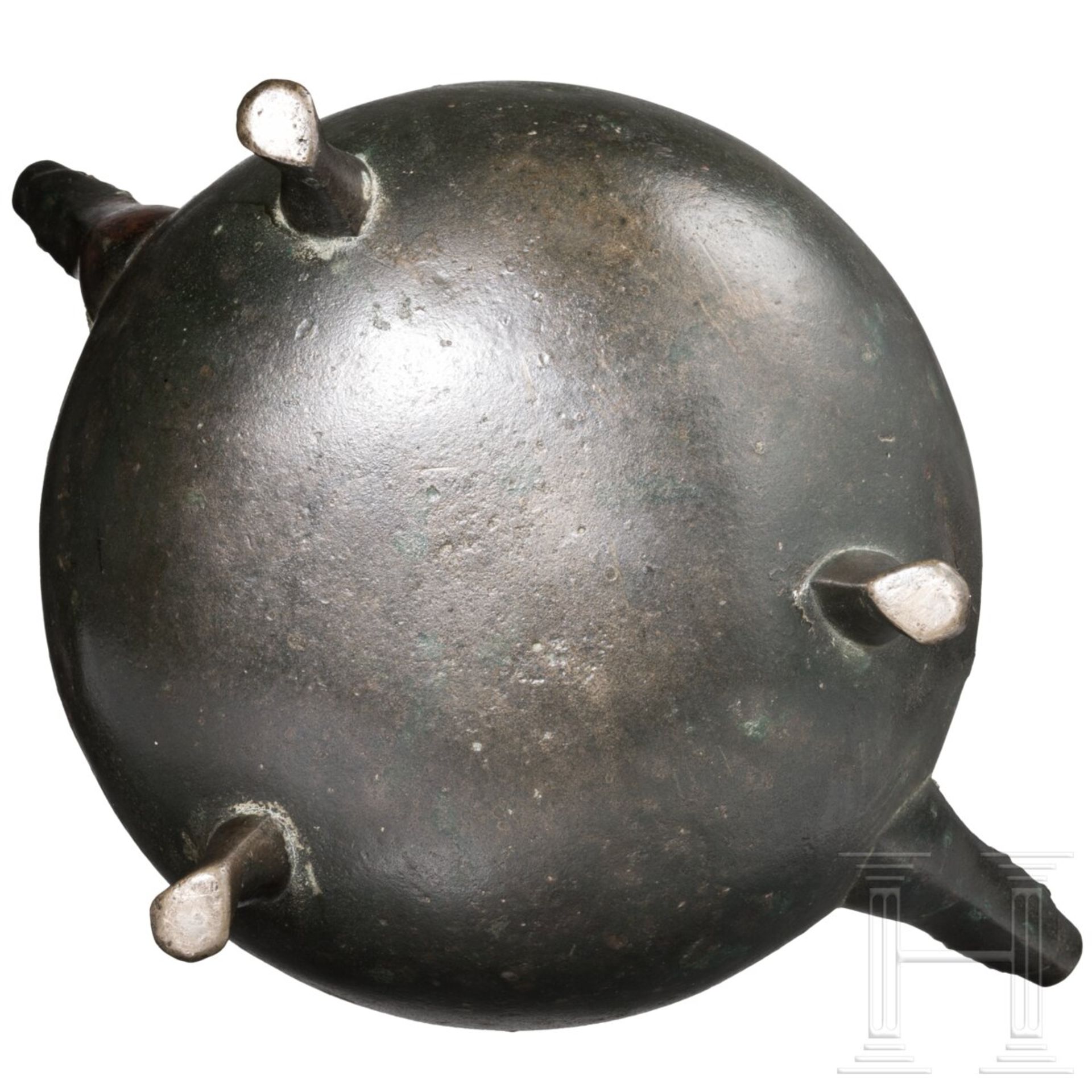 Lavabo (Bronzekessel), flämisch, um 1300 - Image 6 of 6