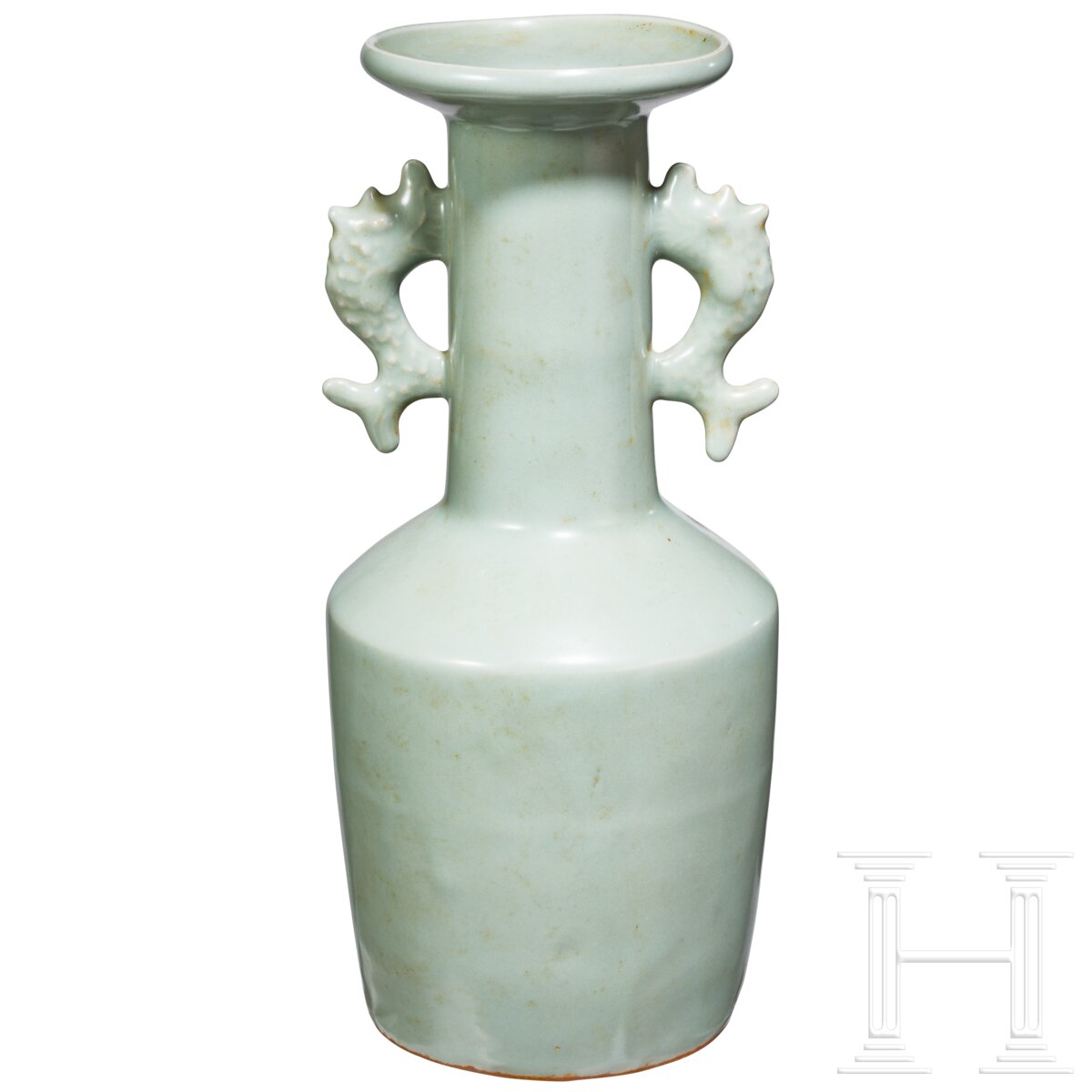 Longquan-Seladon-Mallet-Vase "Kinuta", China, wohl südliche Song-Dynastie - Image 2 of 15