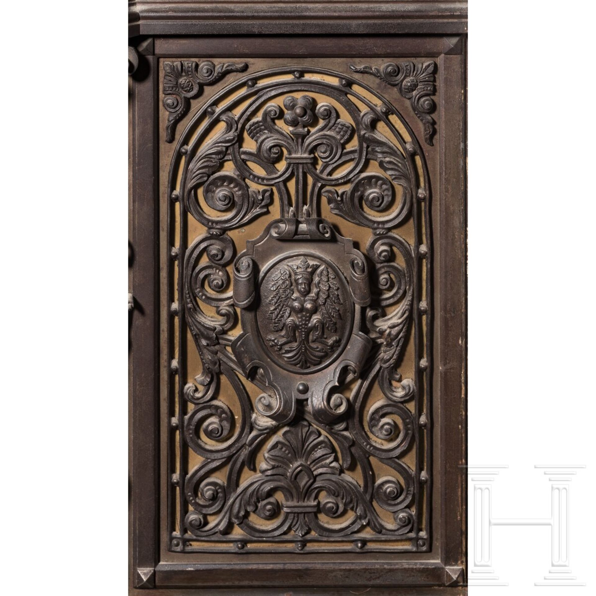 Luxus-Tresorschrank, Kunstschlosserei Karl Winkler, St. Petersburg, um 1890 - Bild 9 aus 11