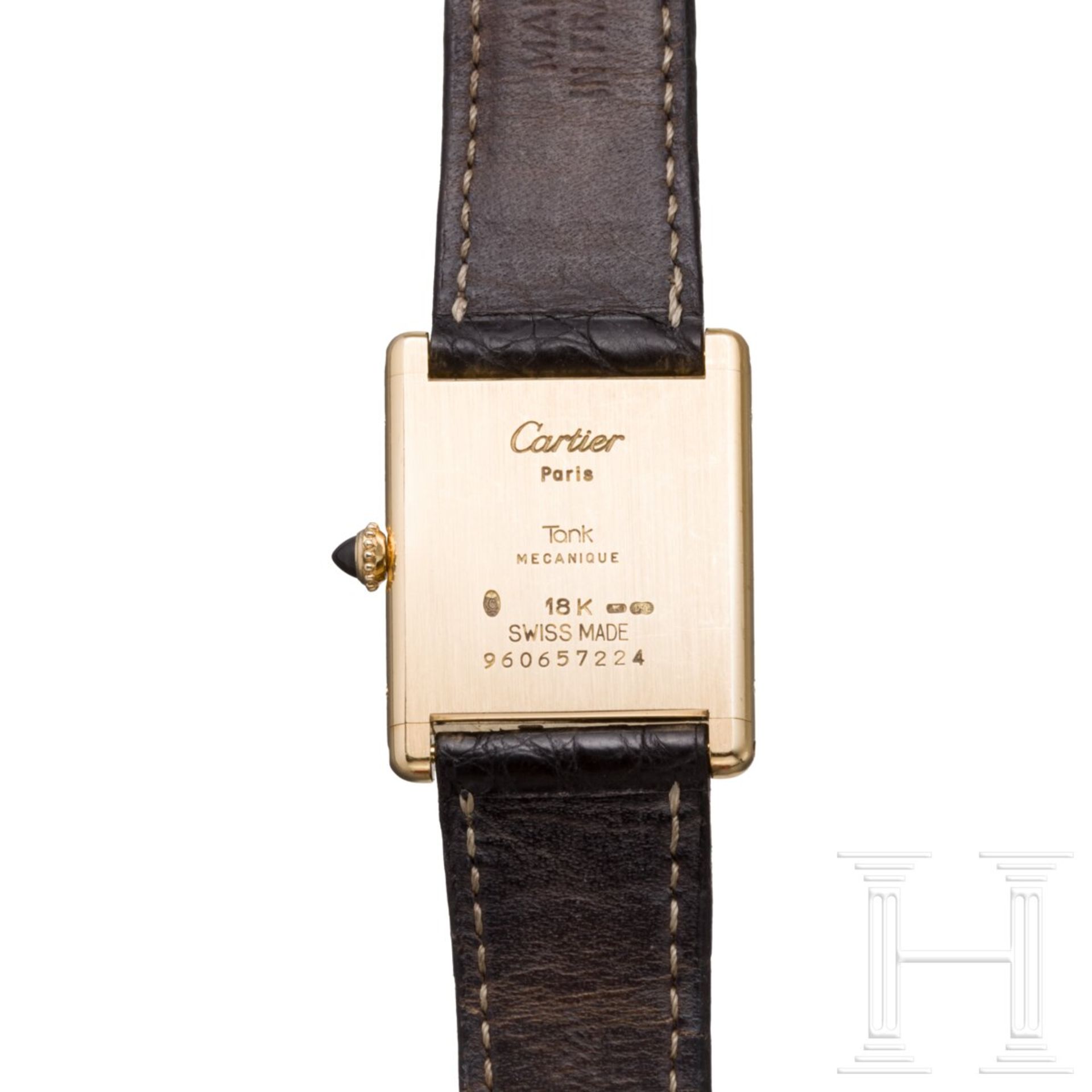 Cartier-Tank-Armbanduhr, Louis Cartier - Bild 4 aus 7