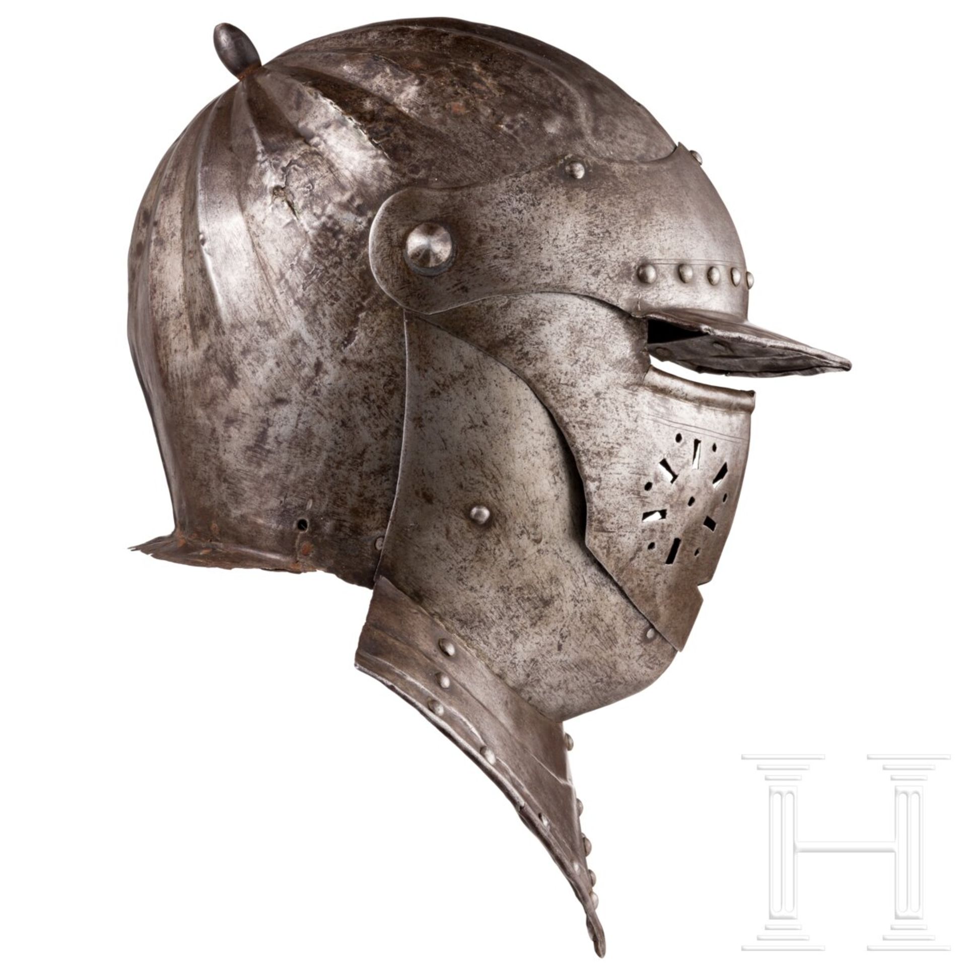 Kürassierhelm, flämisch, Anfang 17. Jhdt. - Image 3 of 7