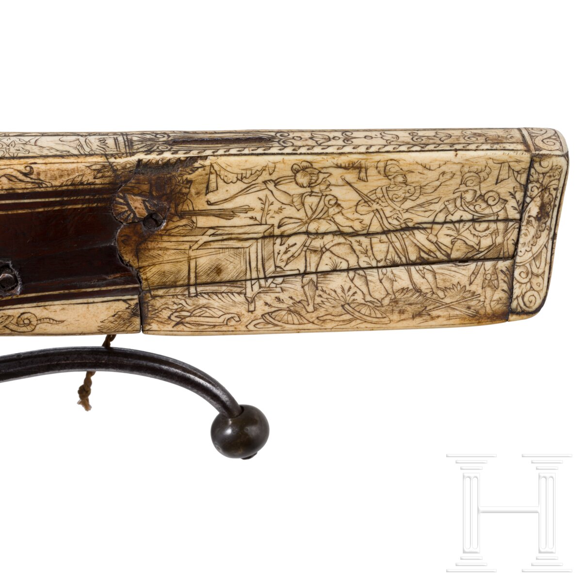 Reich verzierte Renaissance-Armbrust, süddeutsch, um 1580 - Image 7 of 14