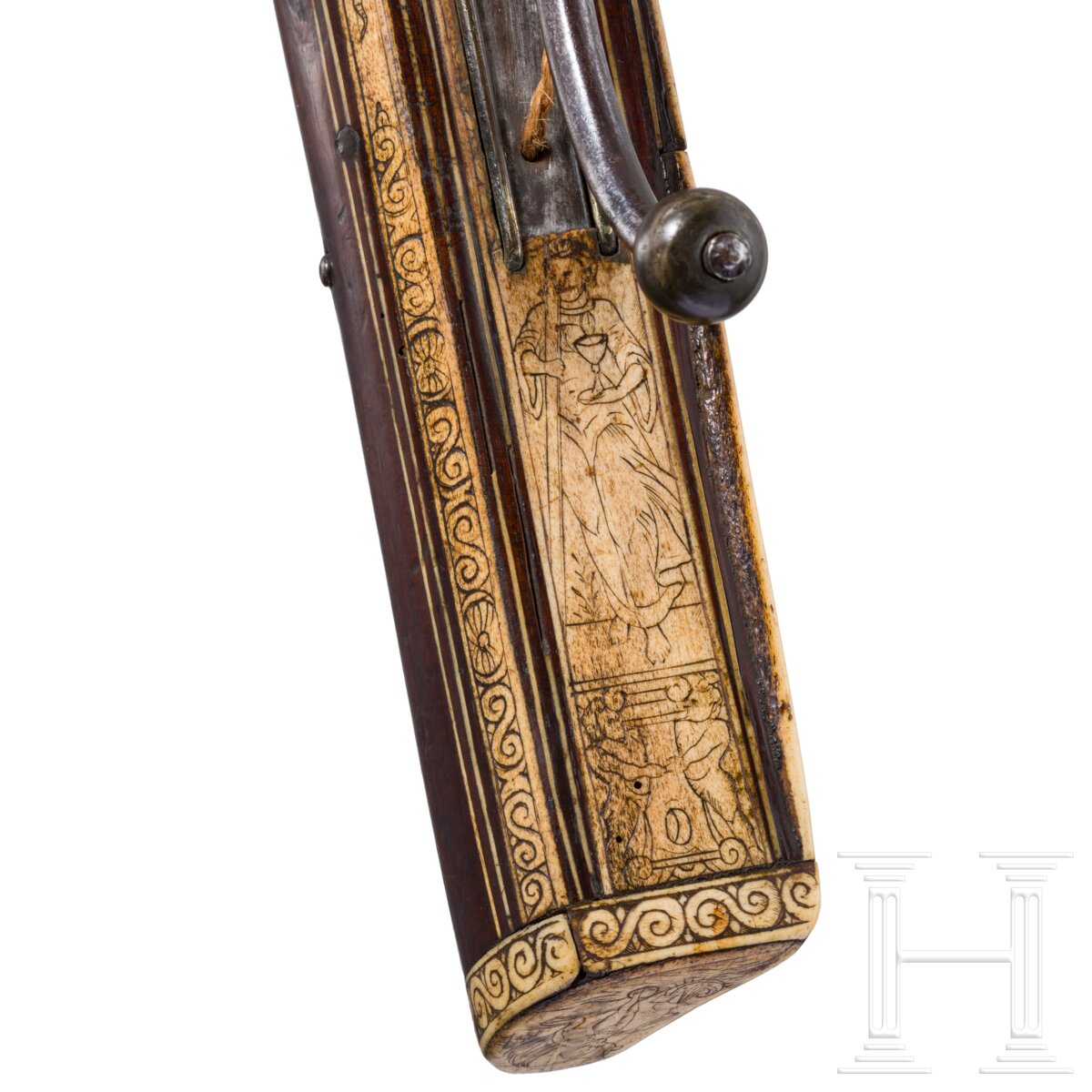 Reich verzierte Renaissance-Armbrust, süddeutsch, um 1580 - Image 9 of 14