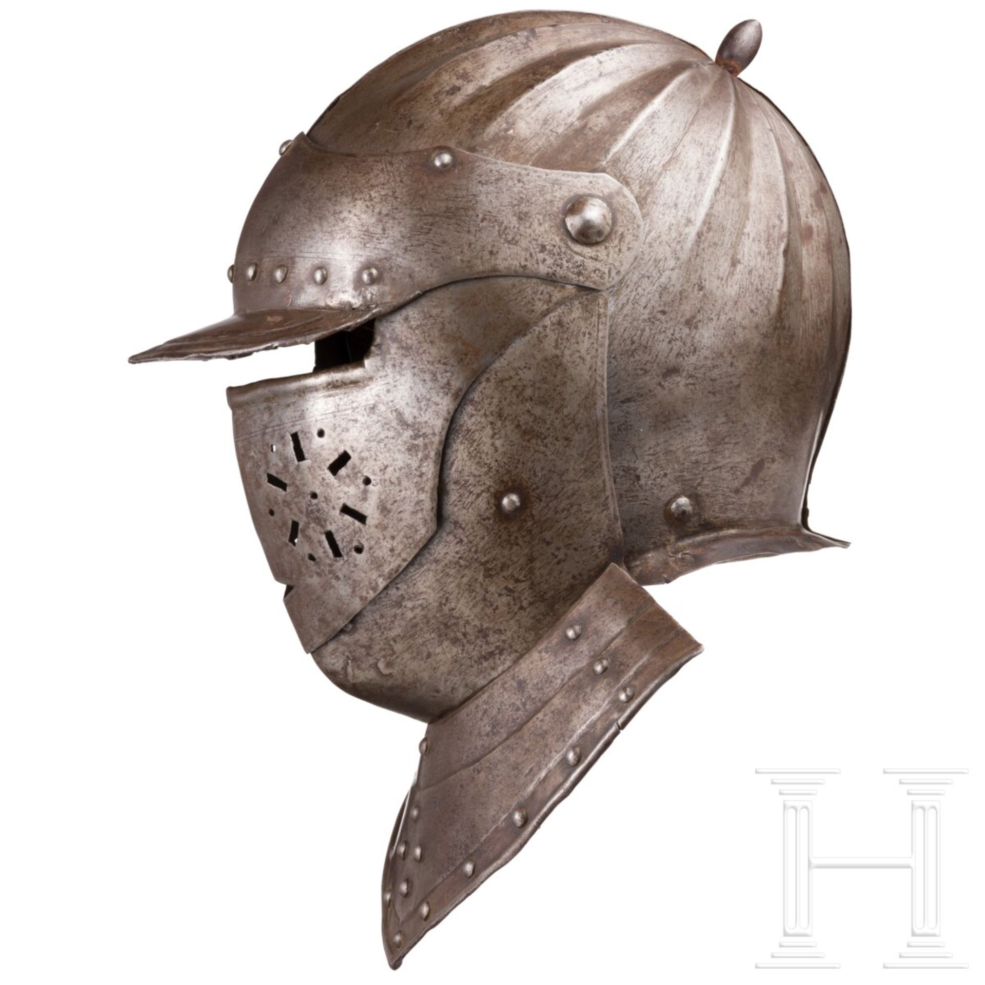 Kürassierhelm, flämisch, Anfang 17. Jhdt. - Bild 5 aus 7