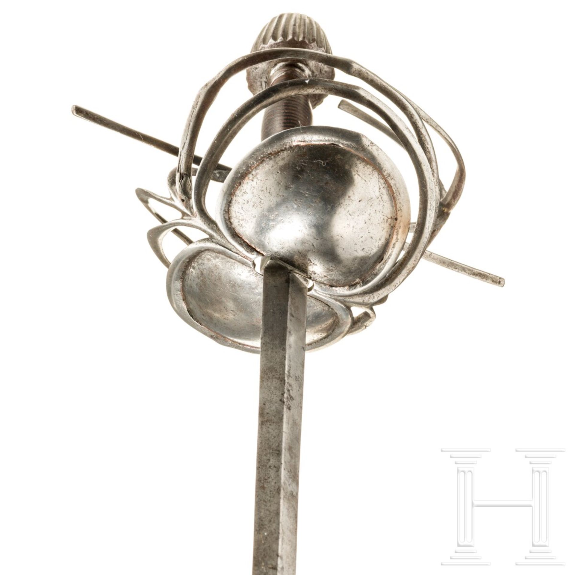 Militärisches Rapier, deutsch, um 1610 - Image 5 of 6