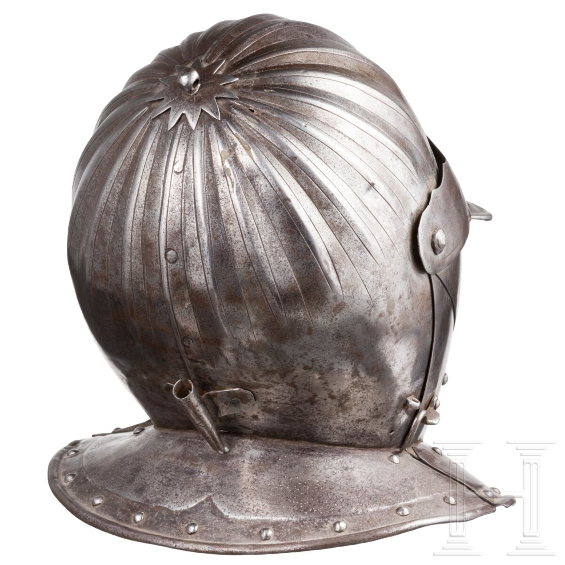 Kürassierhelm, Flandern/Frankreich, um 1620 - Bild 4 aus 6