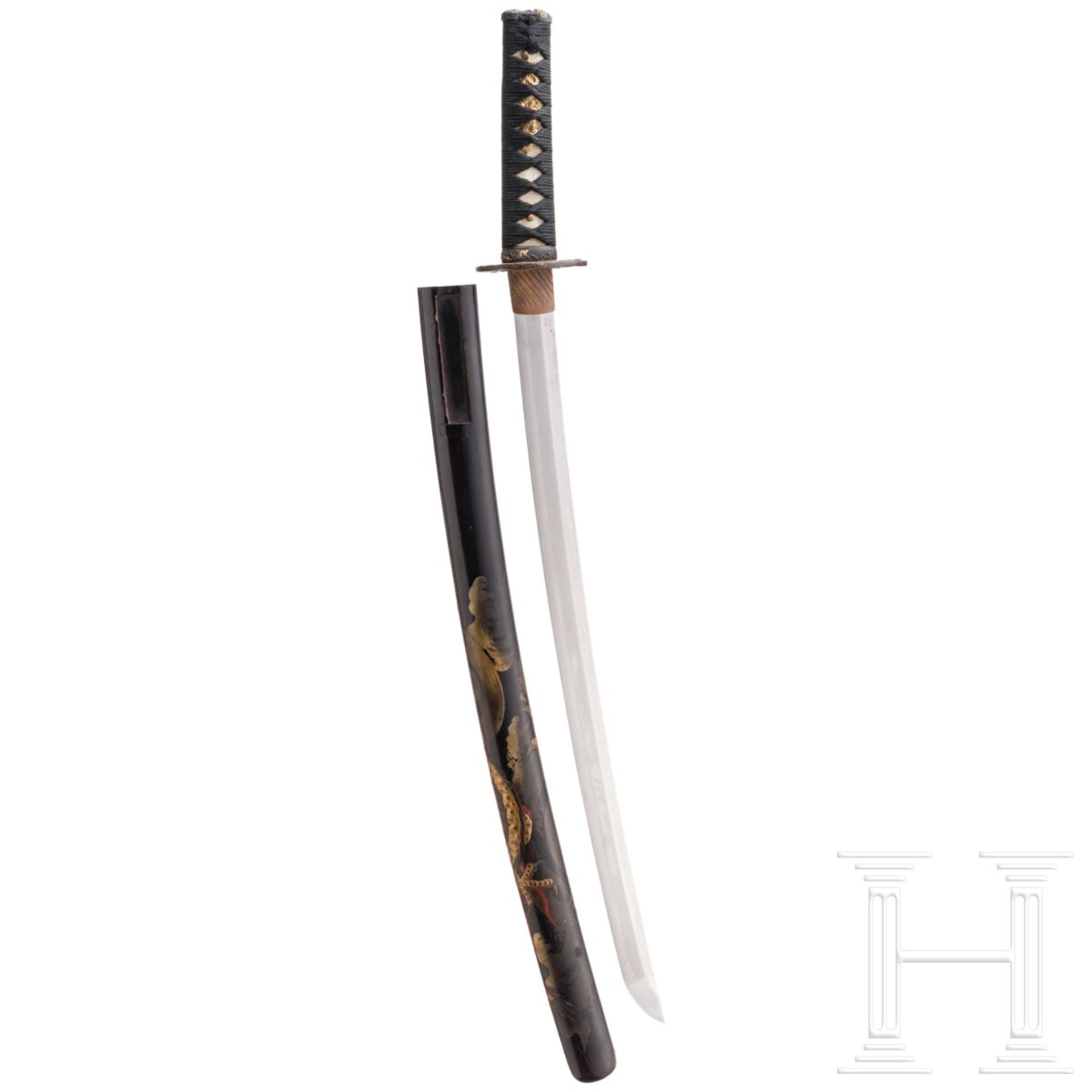 Wakizashi, Japan, 18. Jhdt. - Bild 2 aus 9