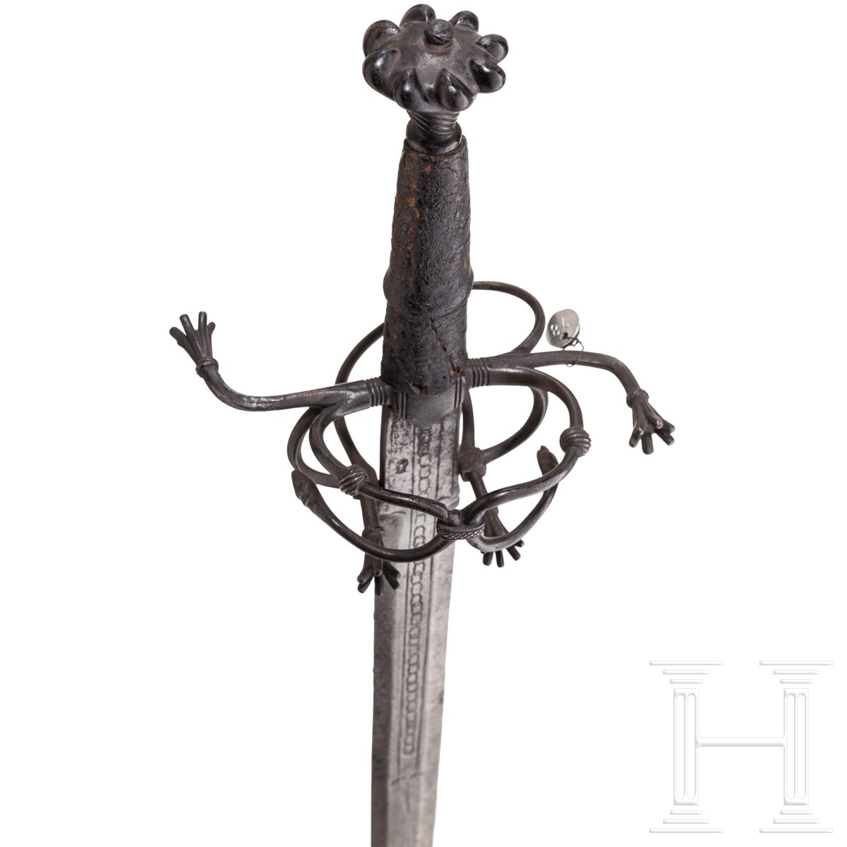Ritterliches Schwert zu anderthalb Hand, süddeutsch, um 1530 - Image 3 of 9