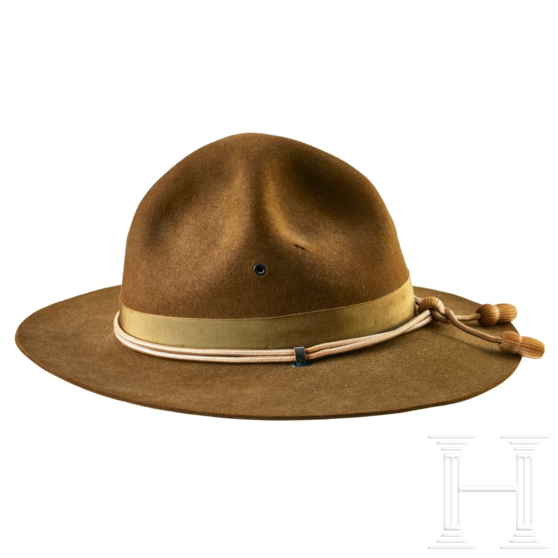 A WWI 1912 U.S. Army Officers Campaign Hat - Image 5 of 8