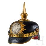 A helmet for IR 89 Mecklenburg Grenadier Officers