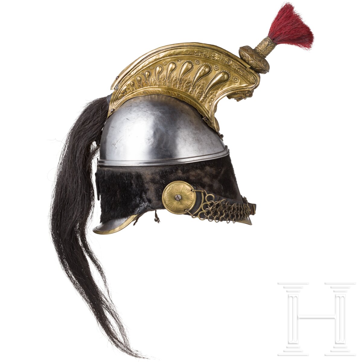 Helm M 1845 für Mannschaften der Kürassiere - Image 2 of 5