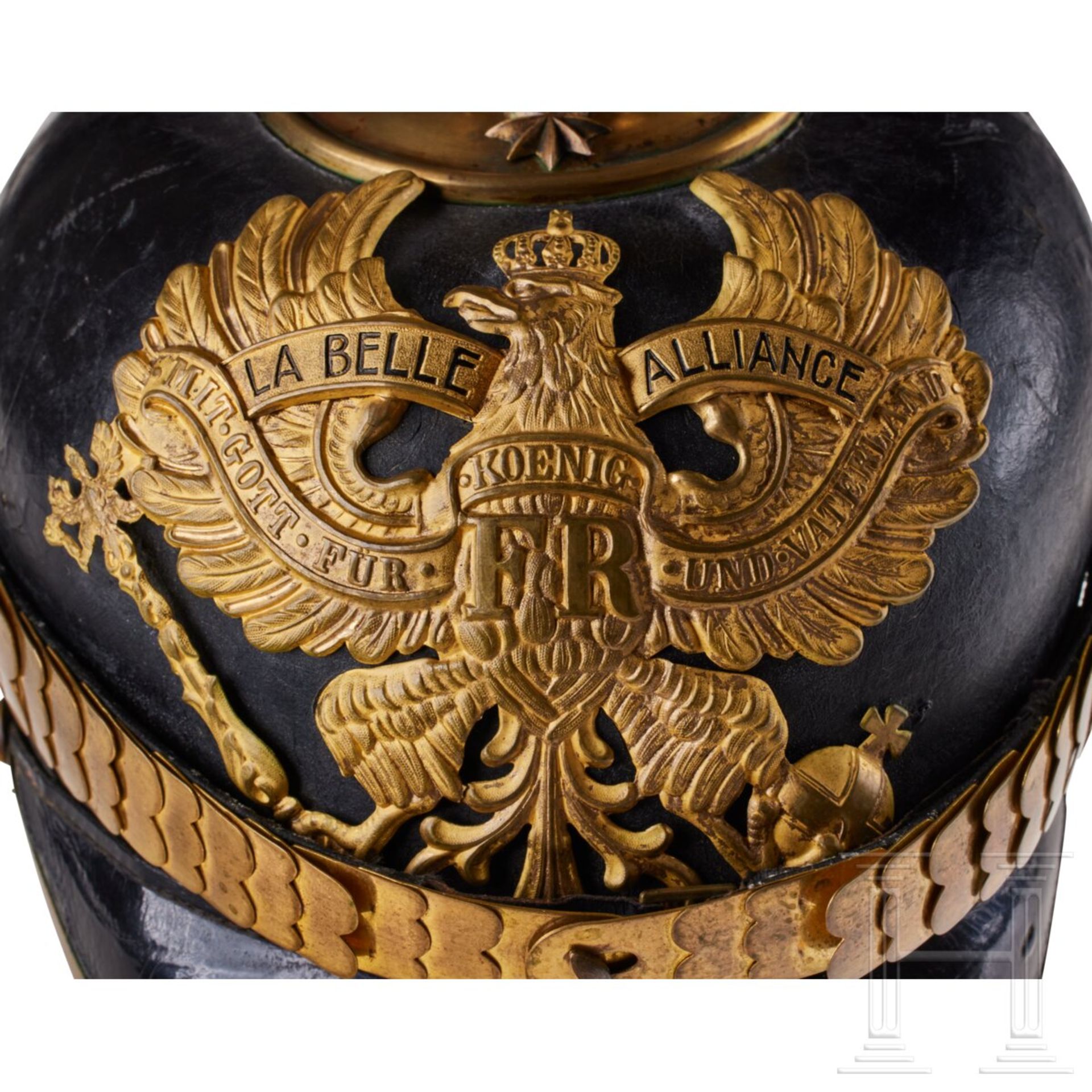 A helmet for Prussian IR 87 Officers - Image 3 of 9