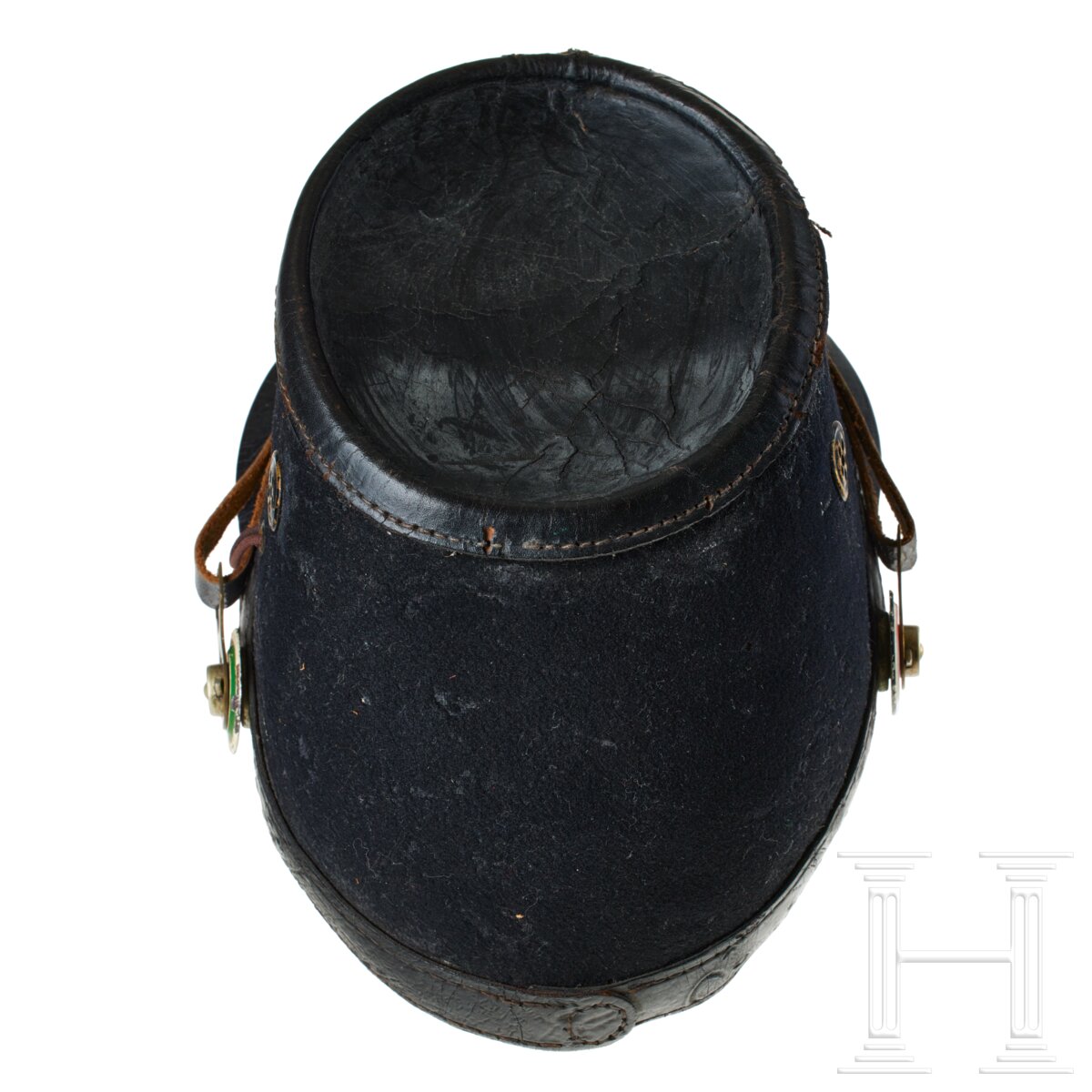 A shako for Saxon Jaeger Battalion 12 Enlisted Men - Image 6 of 9