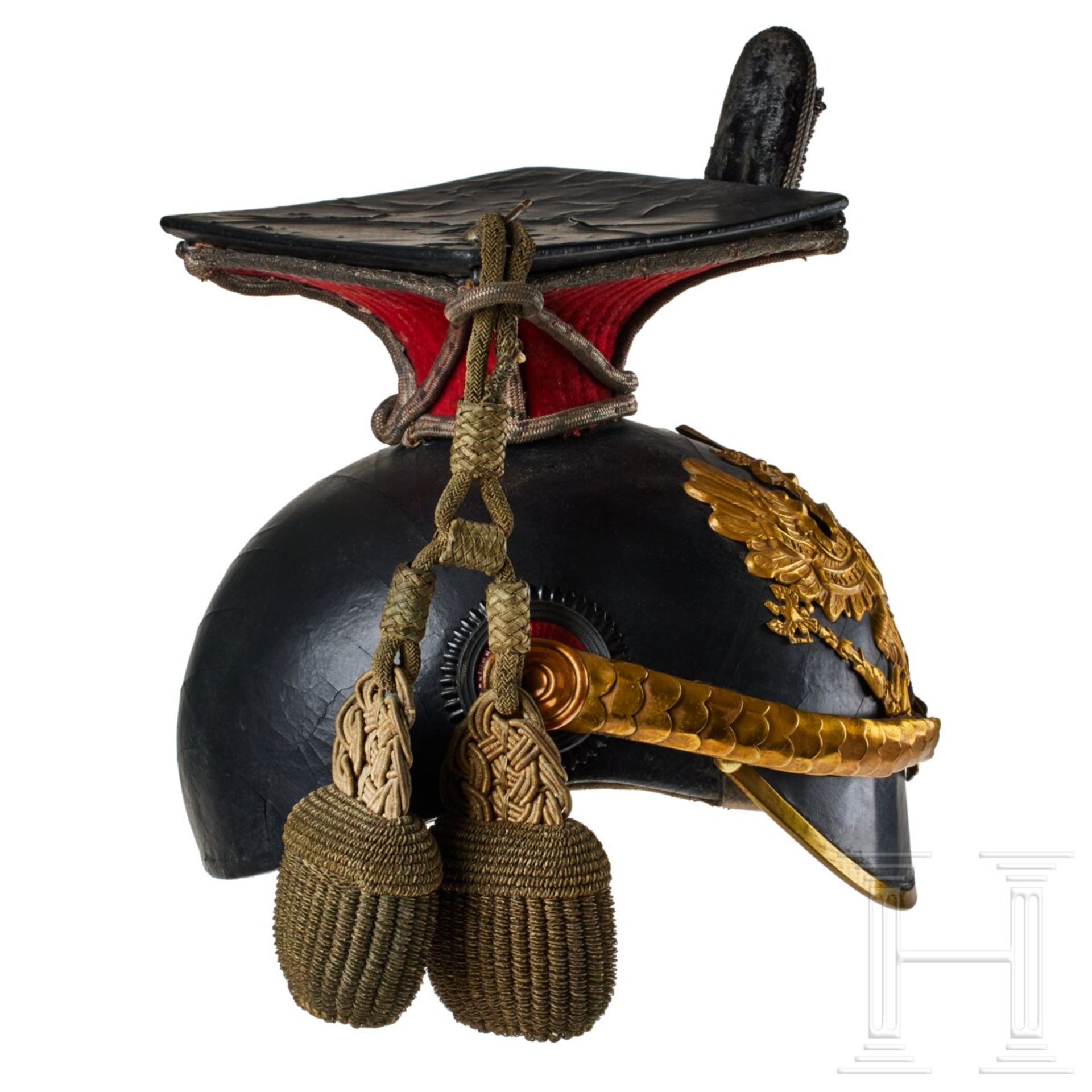 A Prussian 2nd Uhlan Officers czapka - Image 4 of 9