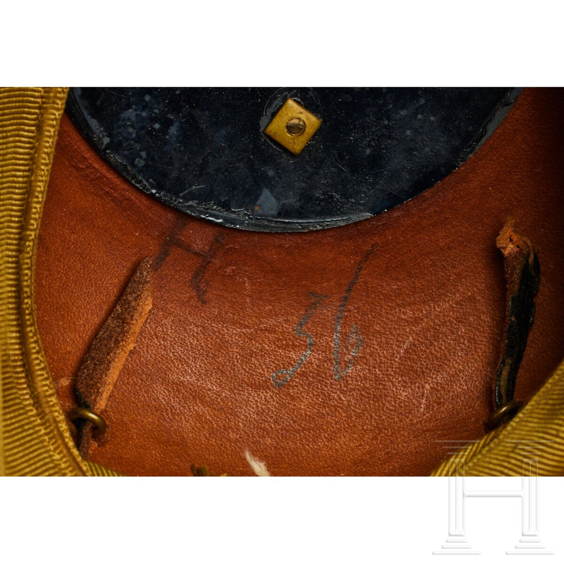 A helmet for Grenadier Regiment 89 Mecklenburg NCO Beamte - Image 9 of 9