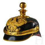 A helmet for Prussian Field Artillery Regiment 10 Officers