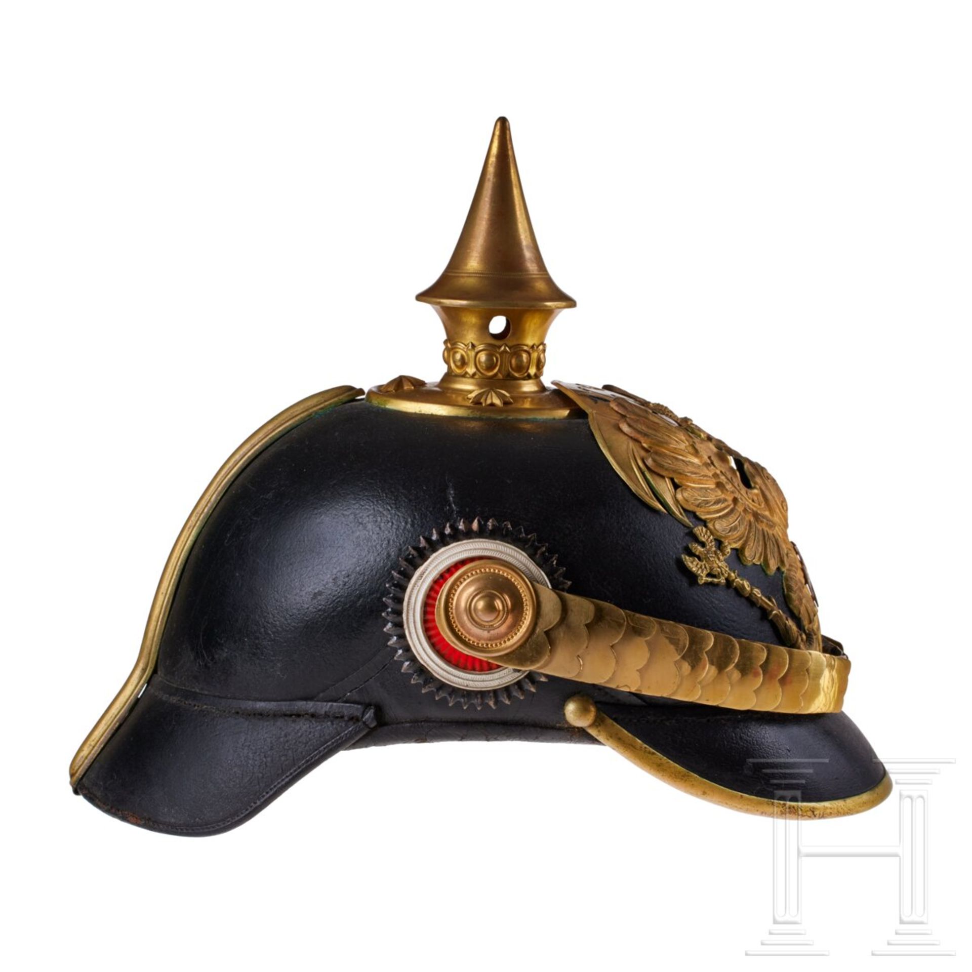 Preußen - Helm für Reserveoffiziere des Grenadier-Regiments Nr. 4 - Bild 5 aus 9