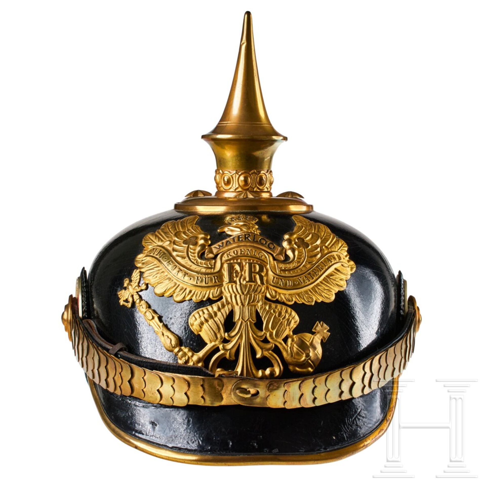 A helmet for Prussian IR 78 Officers - Image 2 of 9