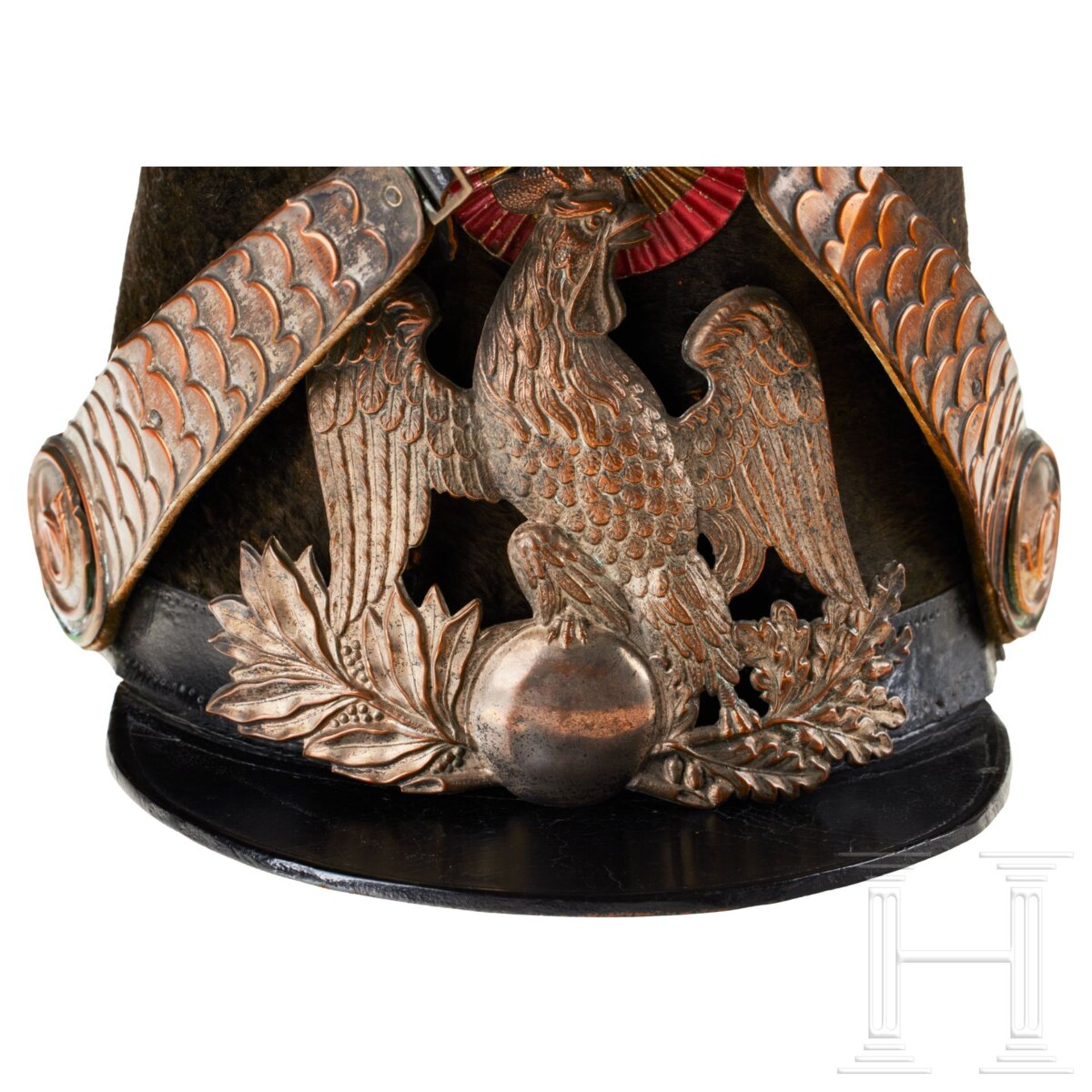 A French voltigeur shako - Image 3 of 10