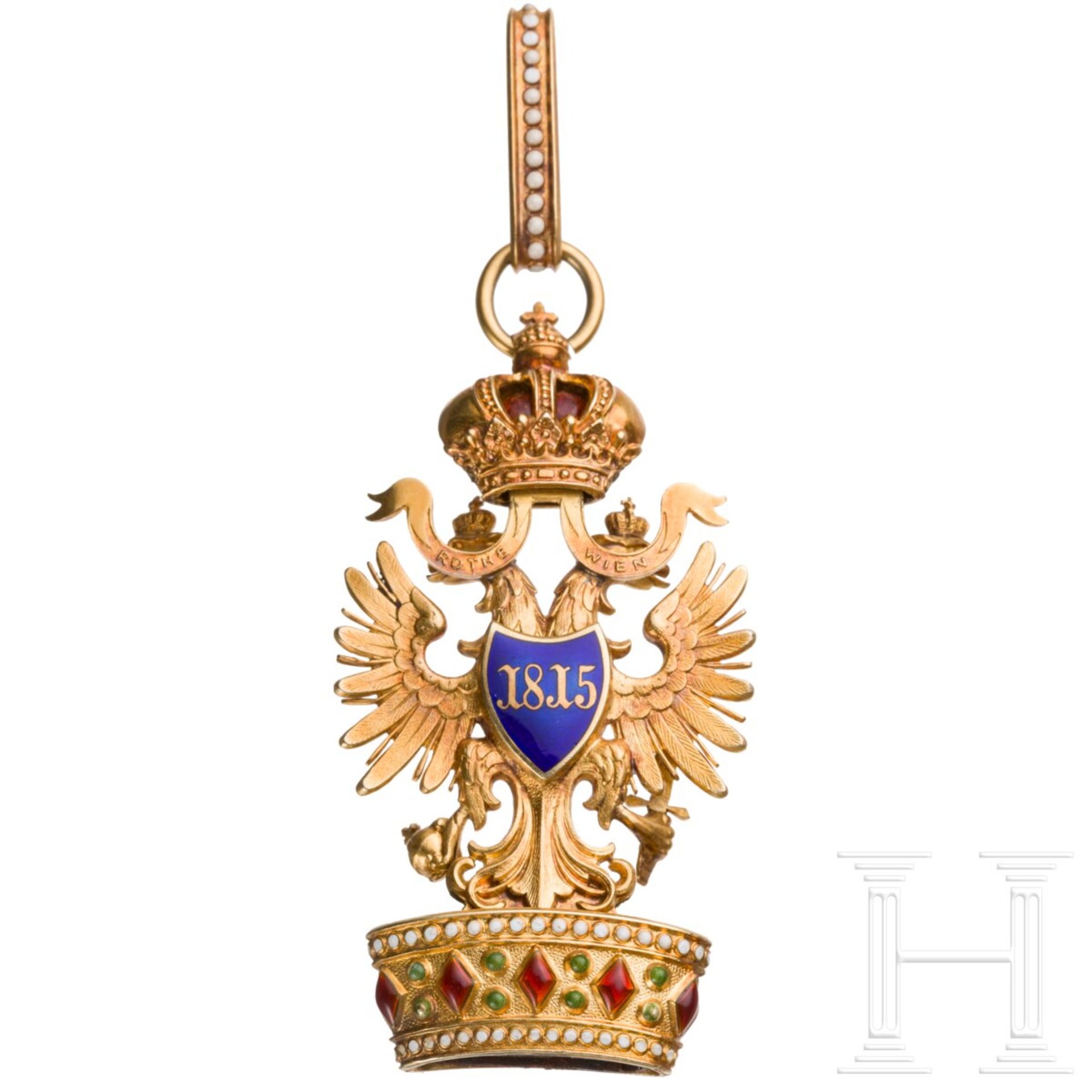 Orden der Eisernen Krone 2. Klasse von Rothe in Wien - Image 3 of 7