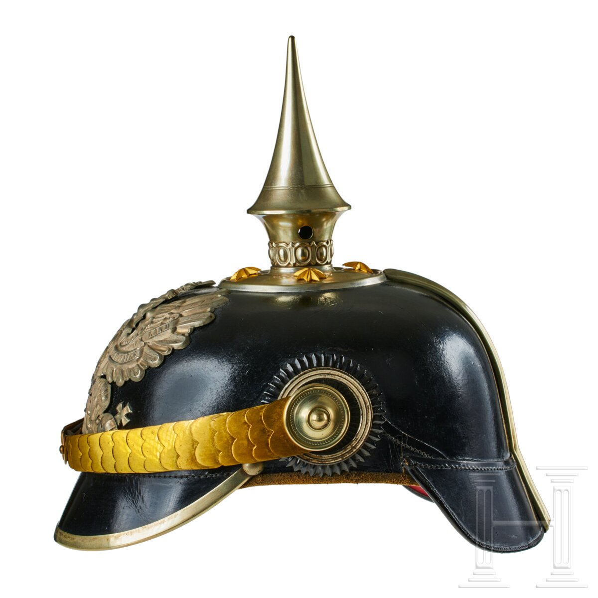 A helmet for Prussian Pioneer Battalion 1 Officers - Image 4 of 8