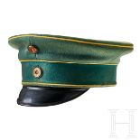 A visor cap for WWI Jäger zu Pferd officers