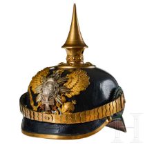 A helmet for IR 95 Saxe-Coburg and Gotha Reserve Officers