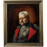 Generalfeldmarschall Paul von Hindenburg (1847 - 1934) - Portraitgemälde von Ernst Zimmer, um 1914