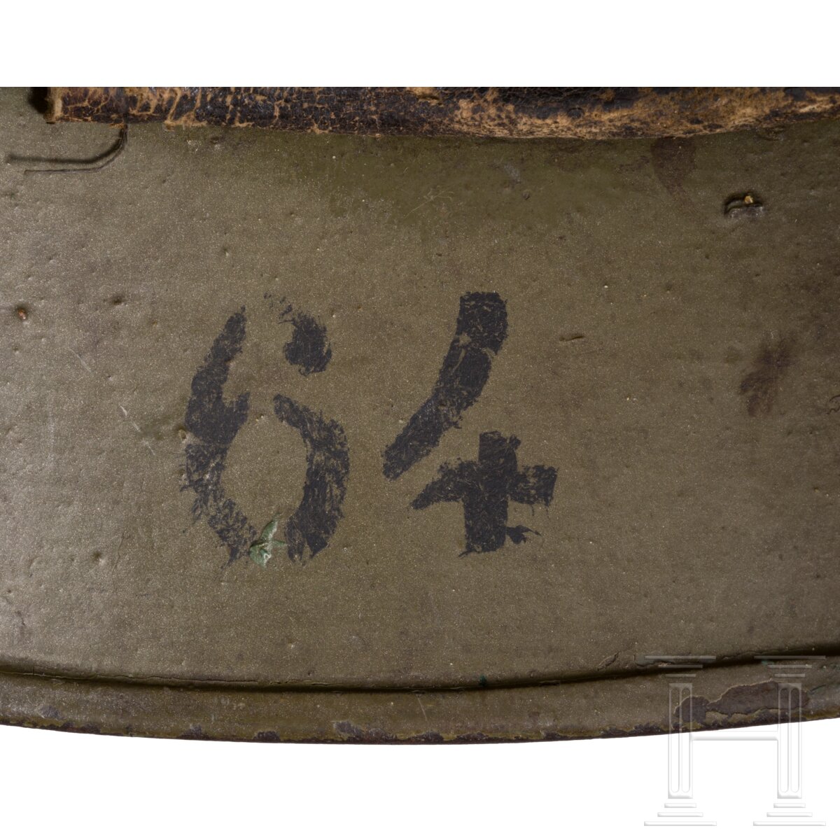 Stahlhelm M 1916 in Mimikry-Tarnanstrich - Image 5 of 5