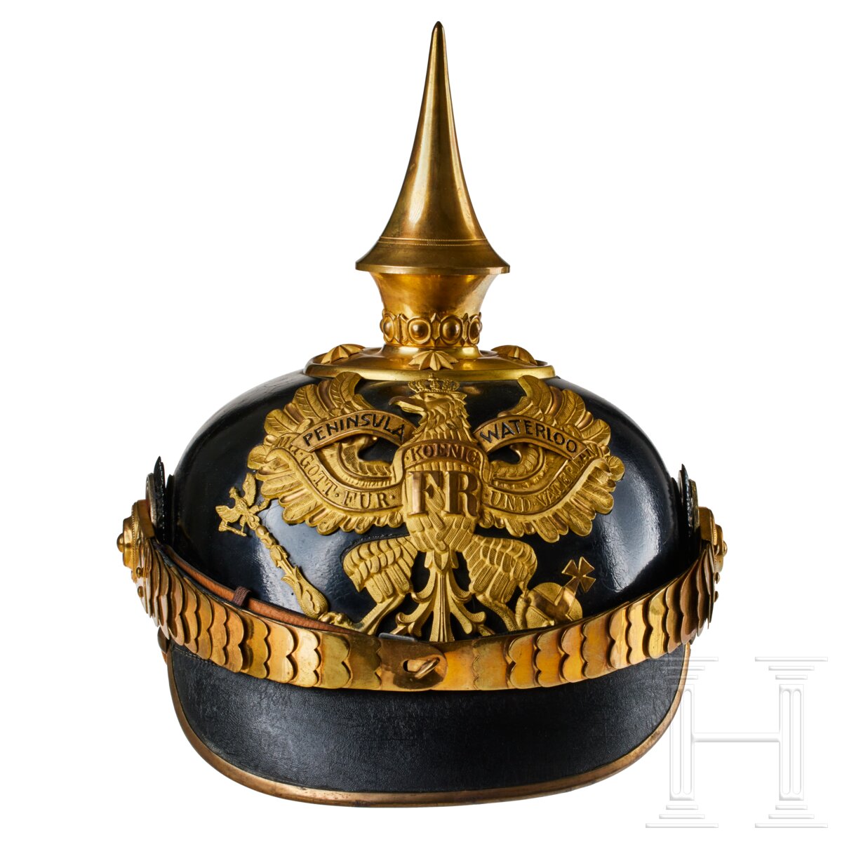 A helmet for Prussian IR 73 Officers - Image 2 of 8