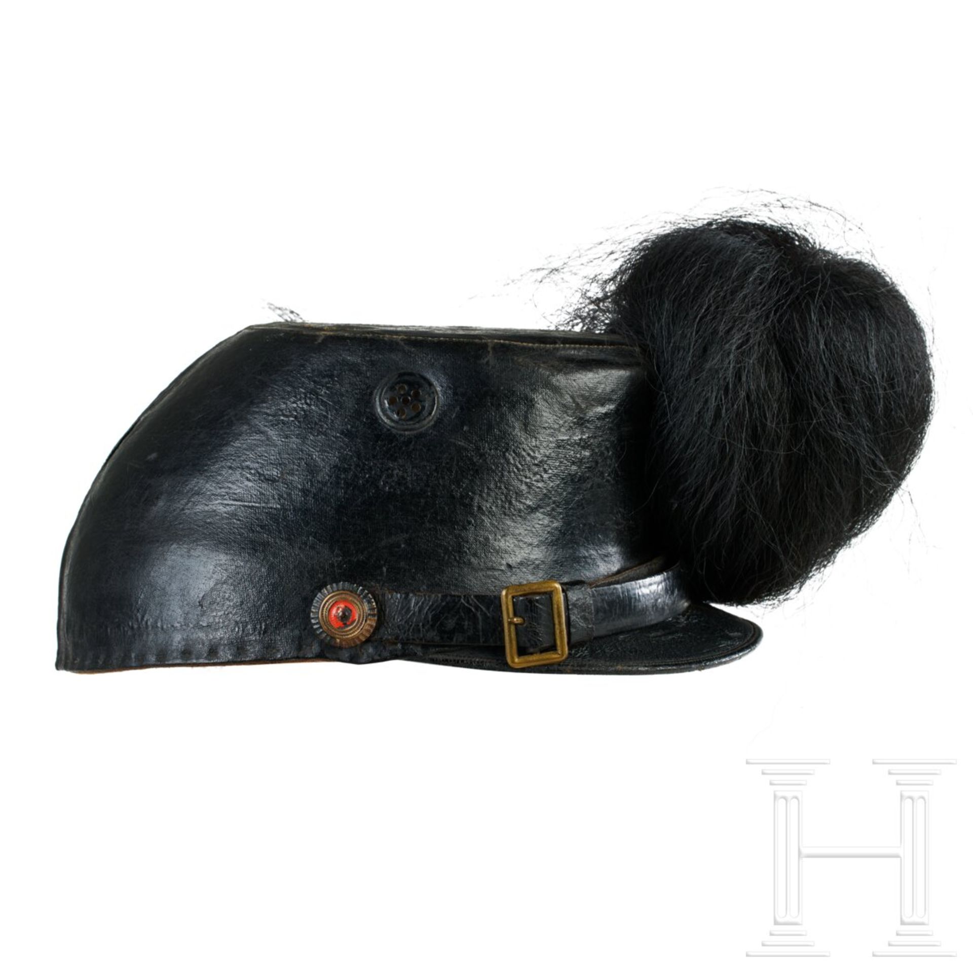 A field shako for Saxon Fusilier Regiment 108 Enlisted Men - Image 2 of 6