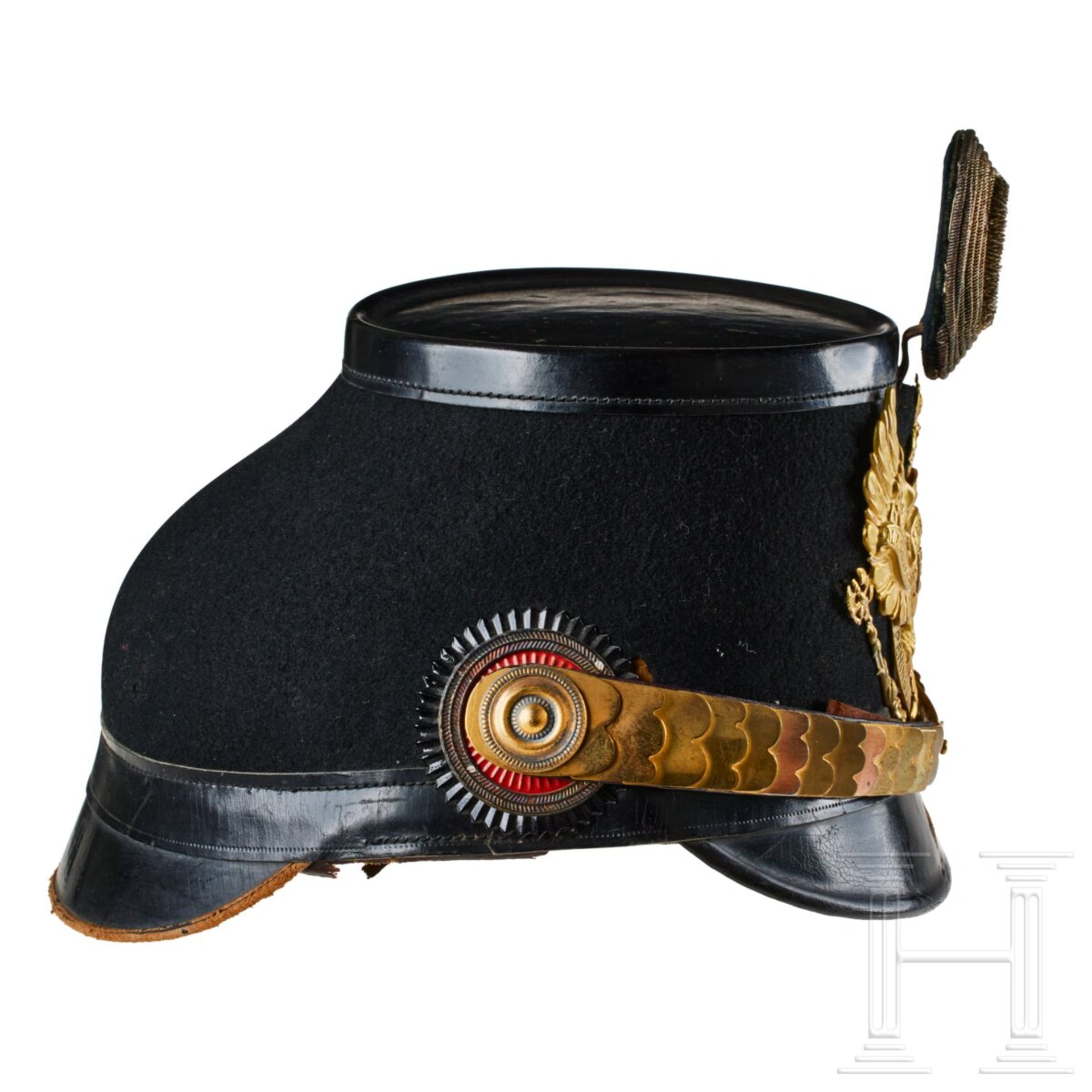 A shako for Officers in the 10th Prussian Jaeger Battalion - Image 5 of 11