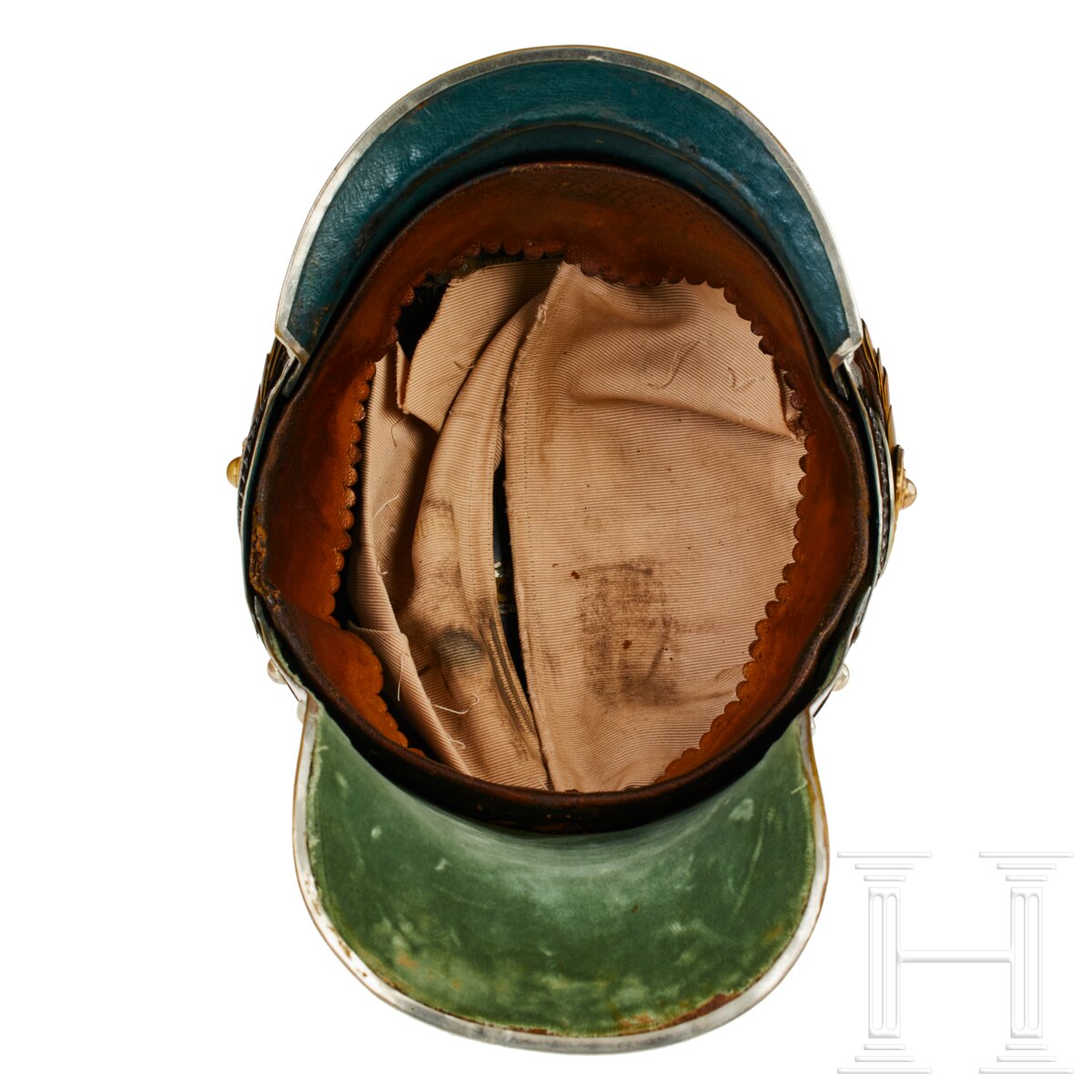 Preußen - Helm für Offiziere der Jäger zu Pferde (JZP), Regimenter Nr. 1 - 7 - Image 7 of 8