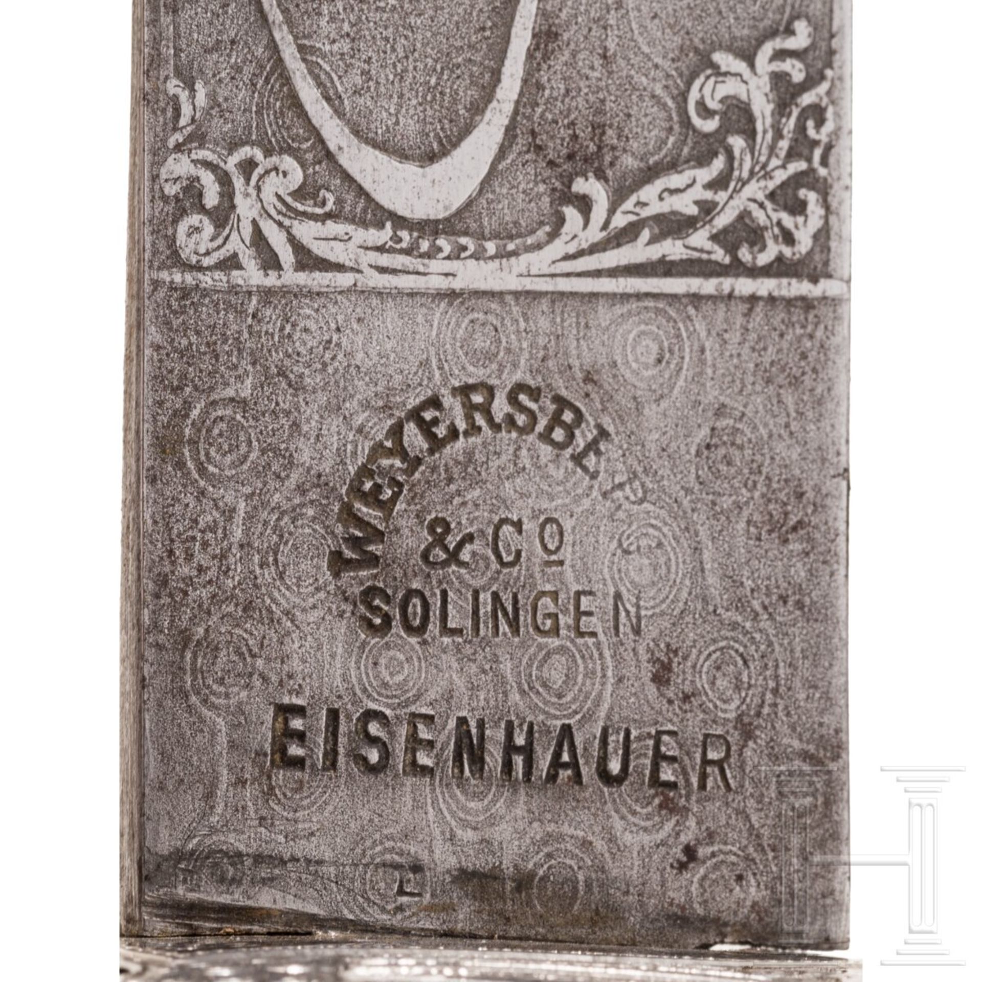Bedeutender Ehrengeschenk-Säbel des k.u.k. Dragonerregimentes "Herzog von Lothringen" Nr. 7, um 1910 - Bild 10 aus 13