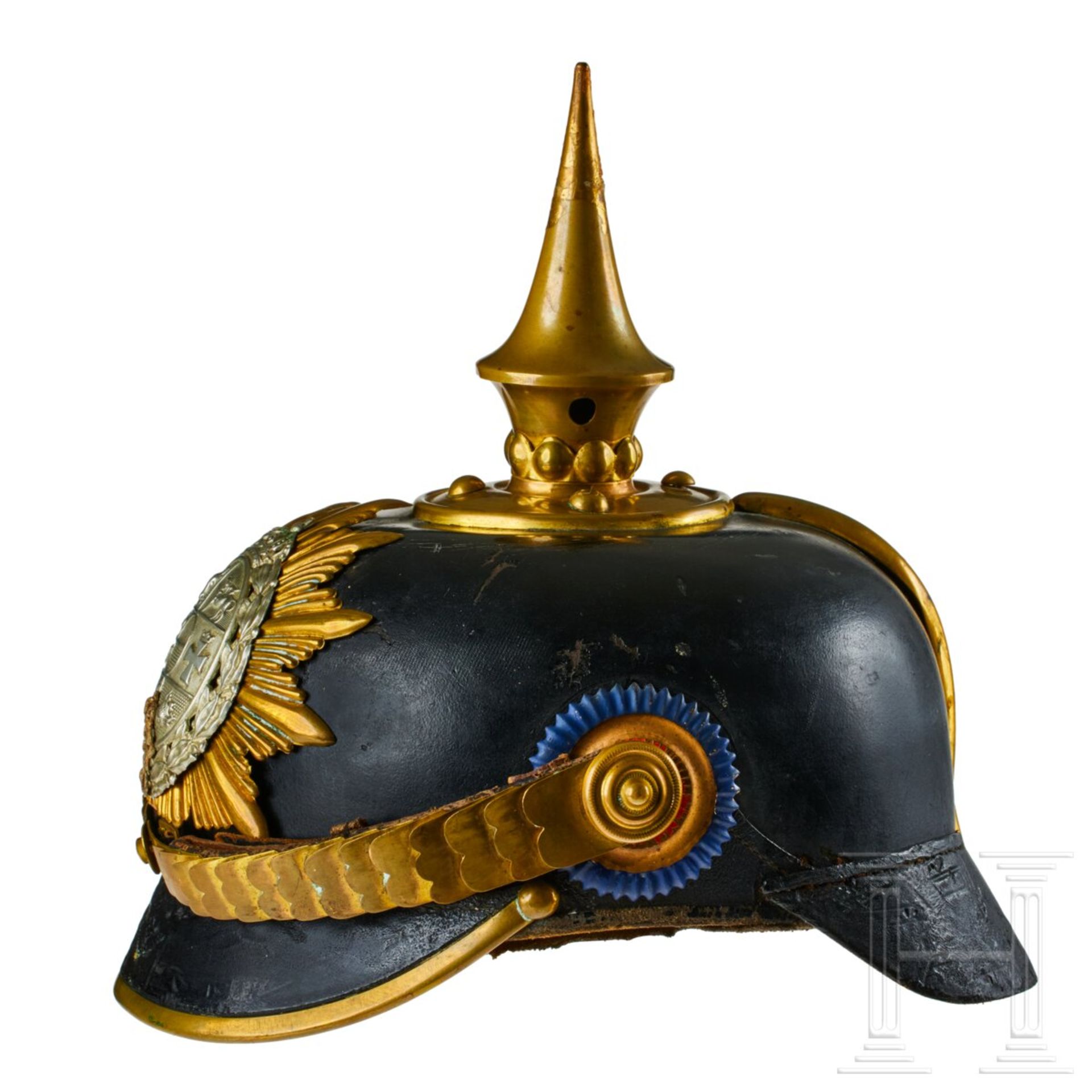 A helmet for Grenadier Regiment 89 Mecklenburg NCO Beamte - Image 4 of 9