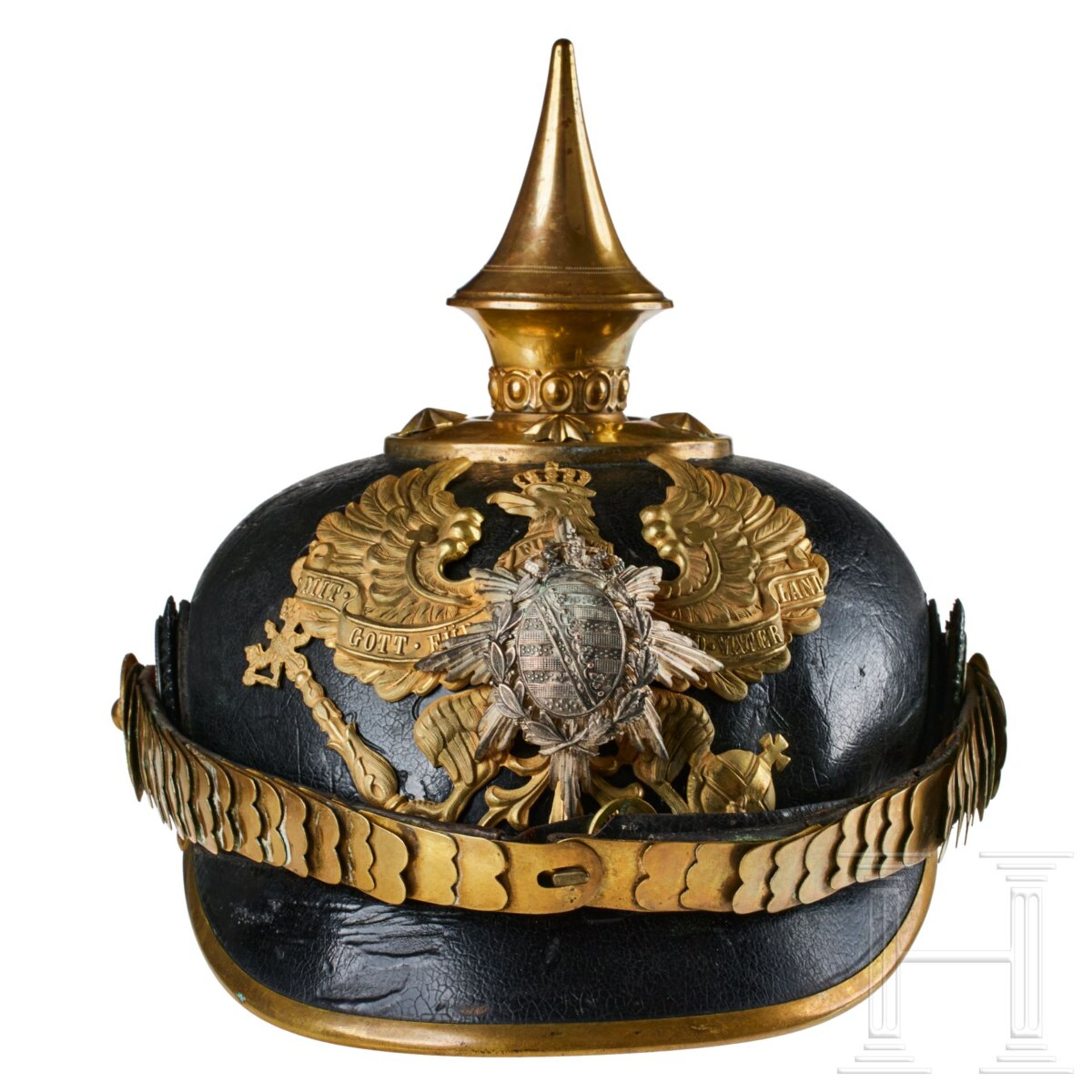 A helmet for IR 94 Saxe-Weimar Officers/high rank NCOs - Bild 2 aus 10