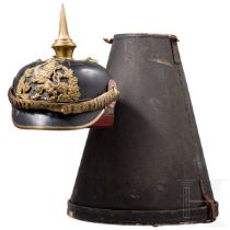 Helm für Offiziere der hessischen Infanterie, um 1910