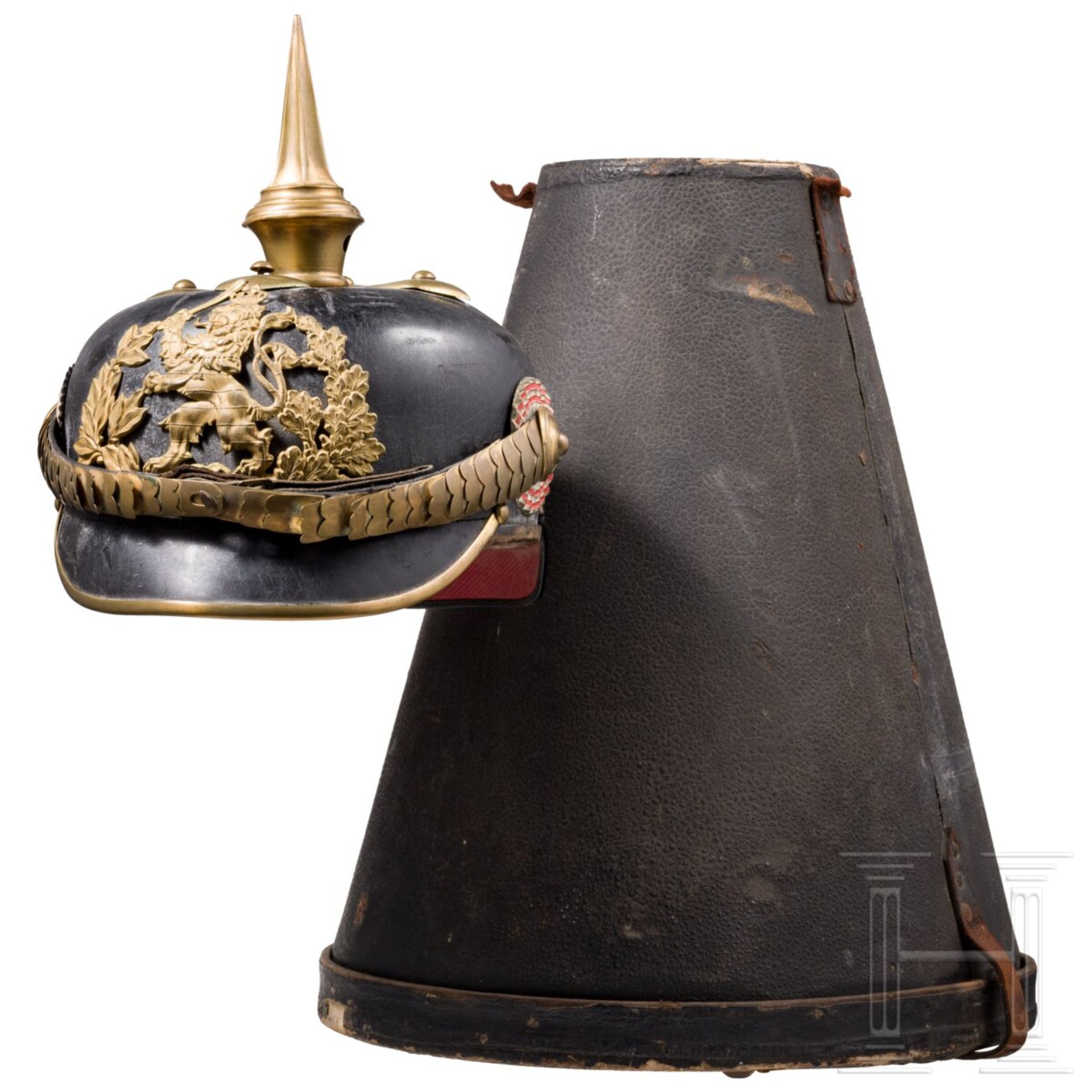 Helm für Offiziere der hessischen Infanterie, um 1910