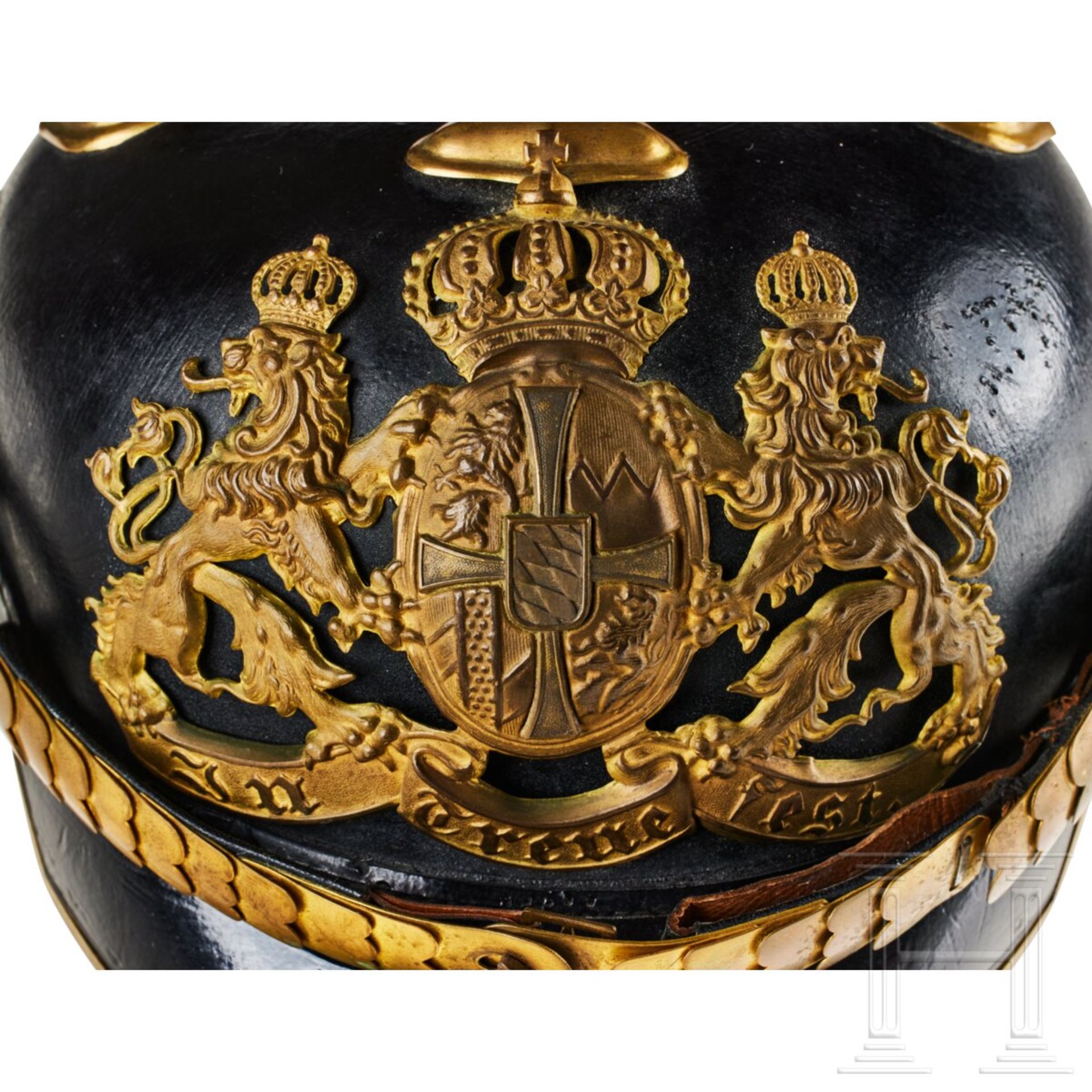 A helmet for Bavarian Chevauleger Officers - Image 3 of 9