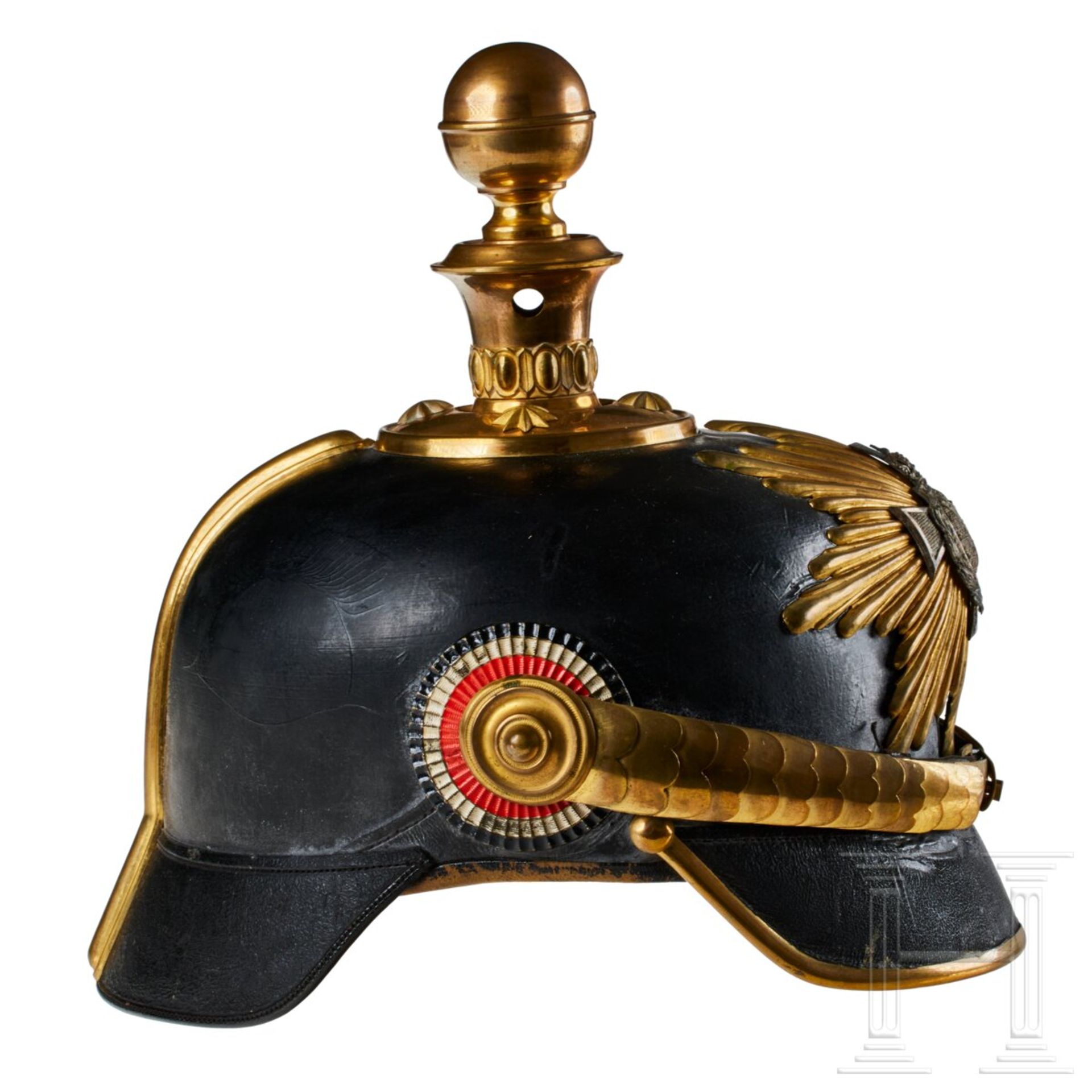 A helmet for Saxon Field Artillery Reserve Officers - Bild 6 aus 9