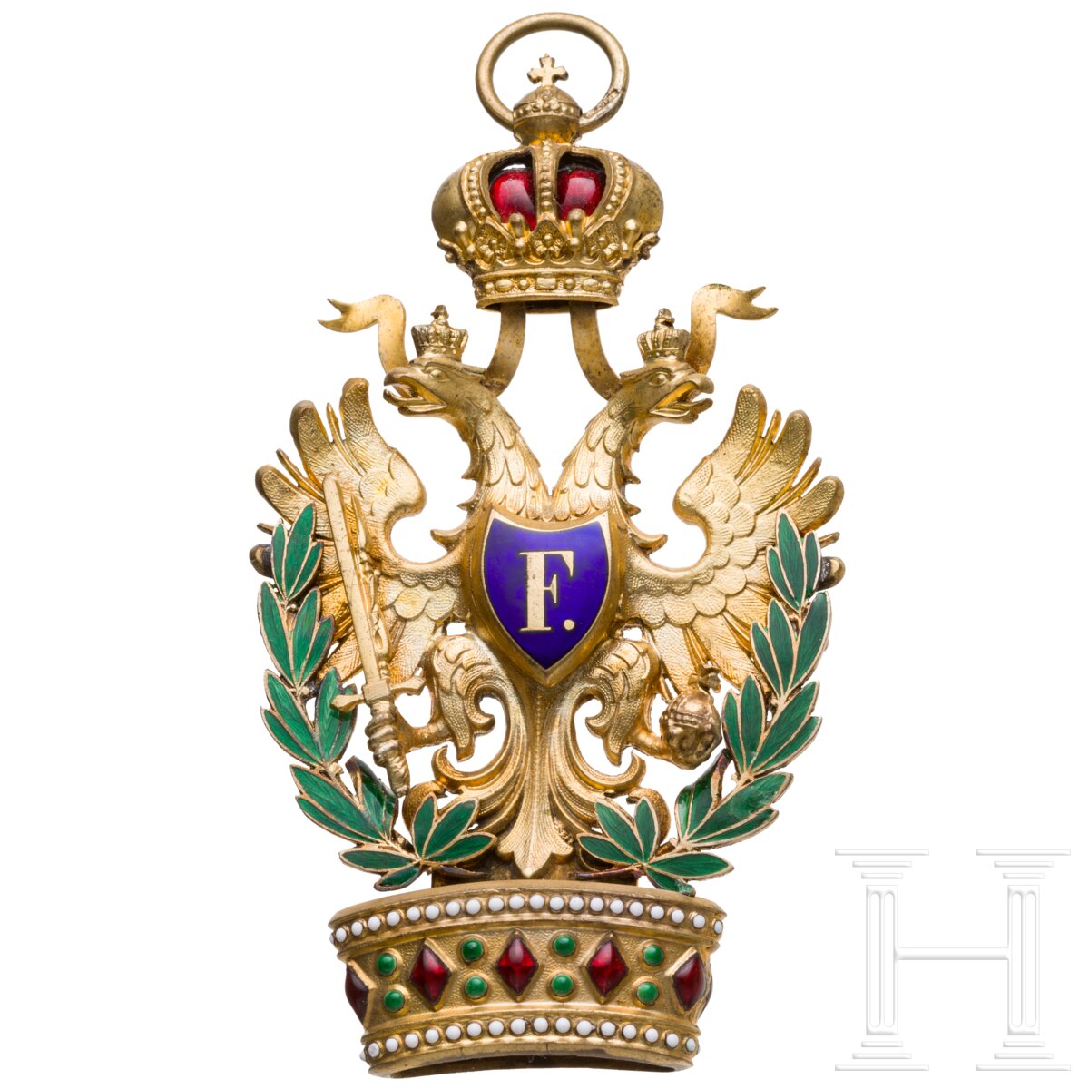 Orden der Eisernen Krone 1. Klasse mit Kriegsdekoration - Image 2 of 4