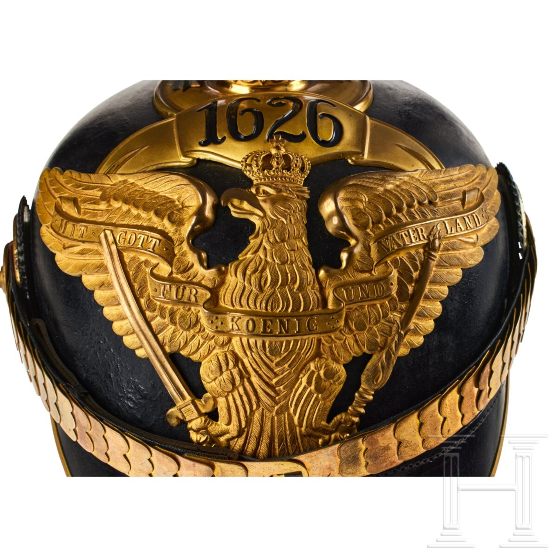 Preußen - Helm für Offiziere des Grenadier-Regiments Nr. 4 - Image 3 of 9
