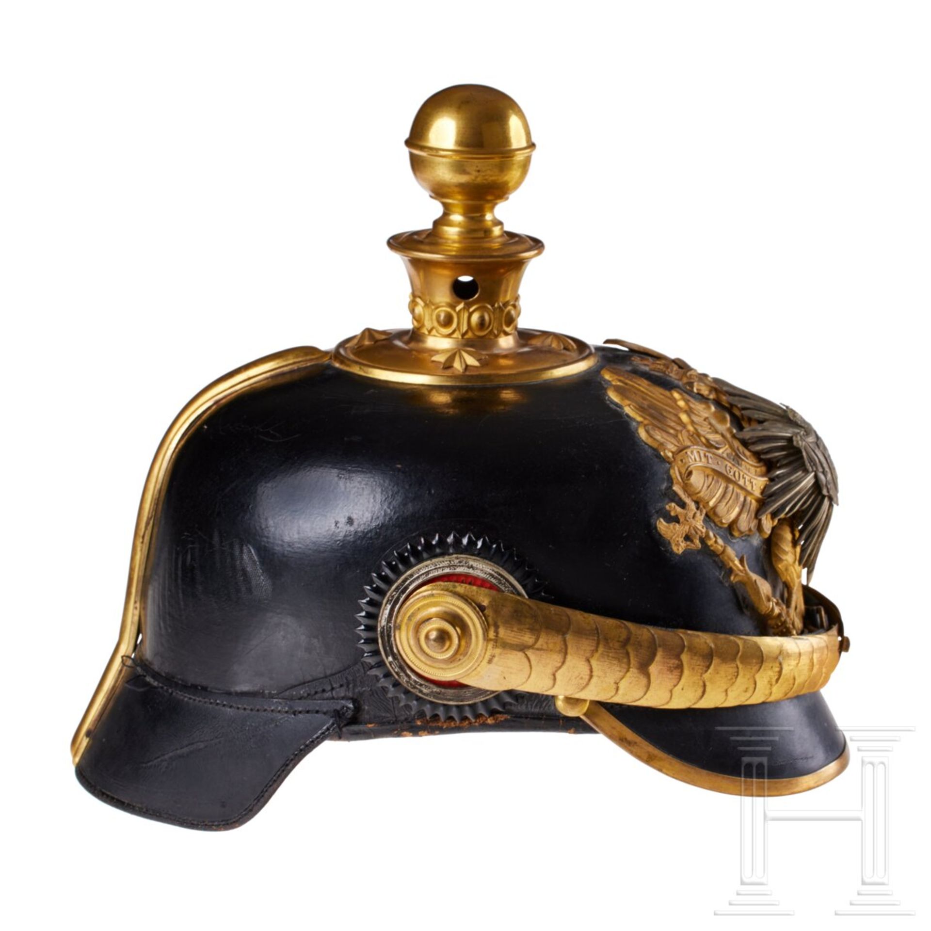 A helmet for Oldenburg Field Artillery Regt. 62 Officers - Image 6 of 10